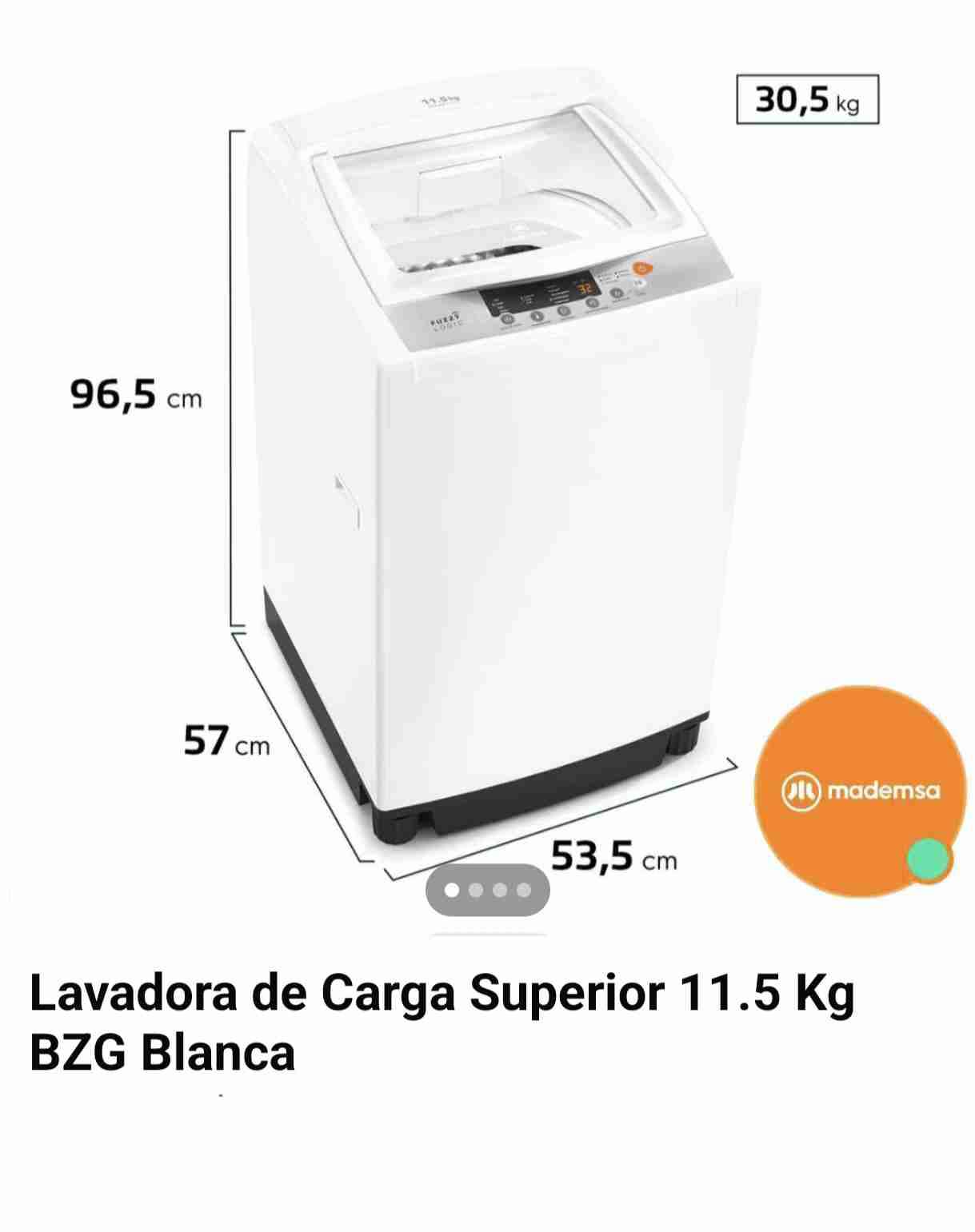 Lavadora Mademsa