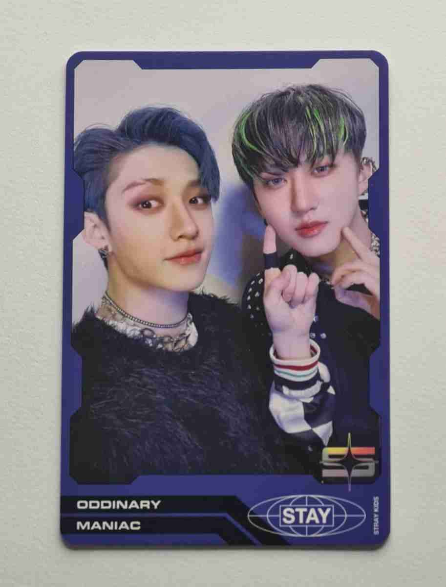 Photocard Bangchan & Changbin ODDINARY