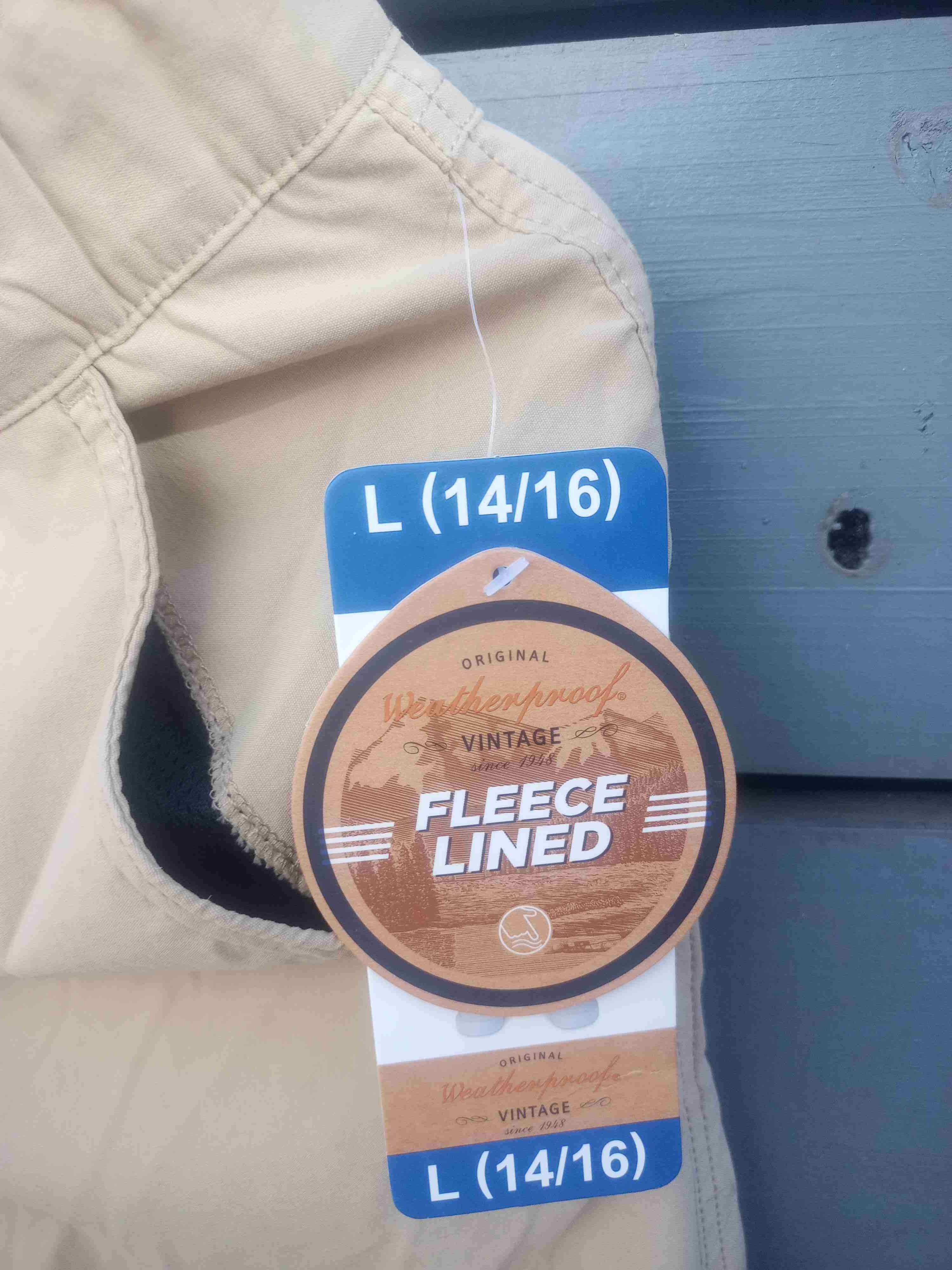 Pantalón beige talla L (14-16) Niño. - miniatura 2