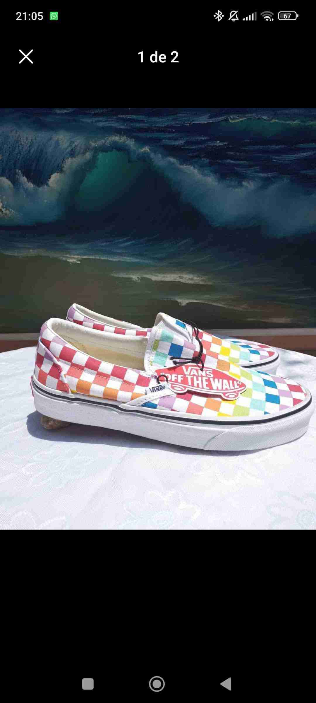 Zapatillas Vans coloridas Mujer