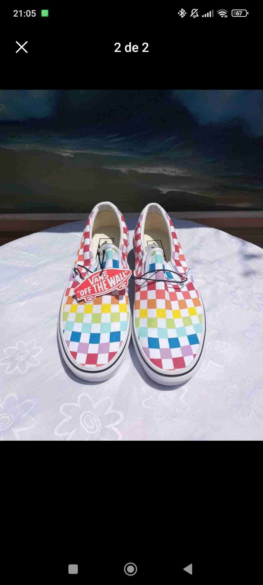 Zapatillas Vans coloridas Mujer - miniatura 2