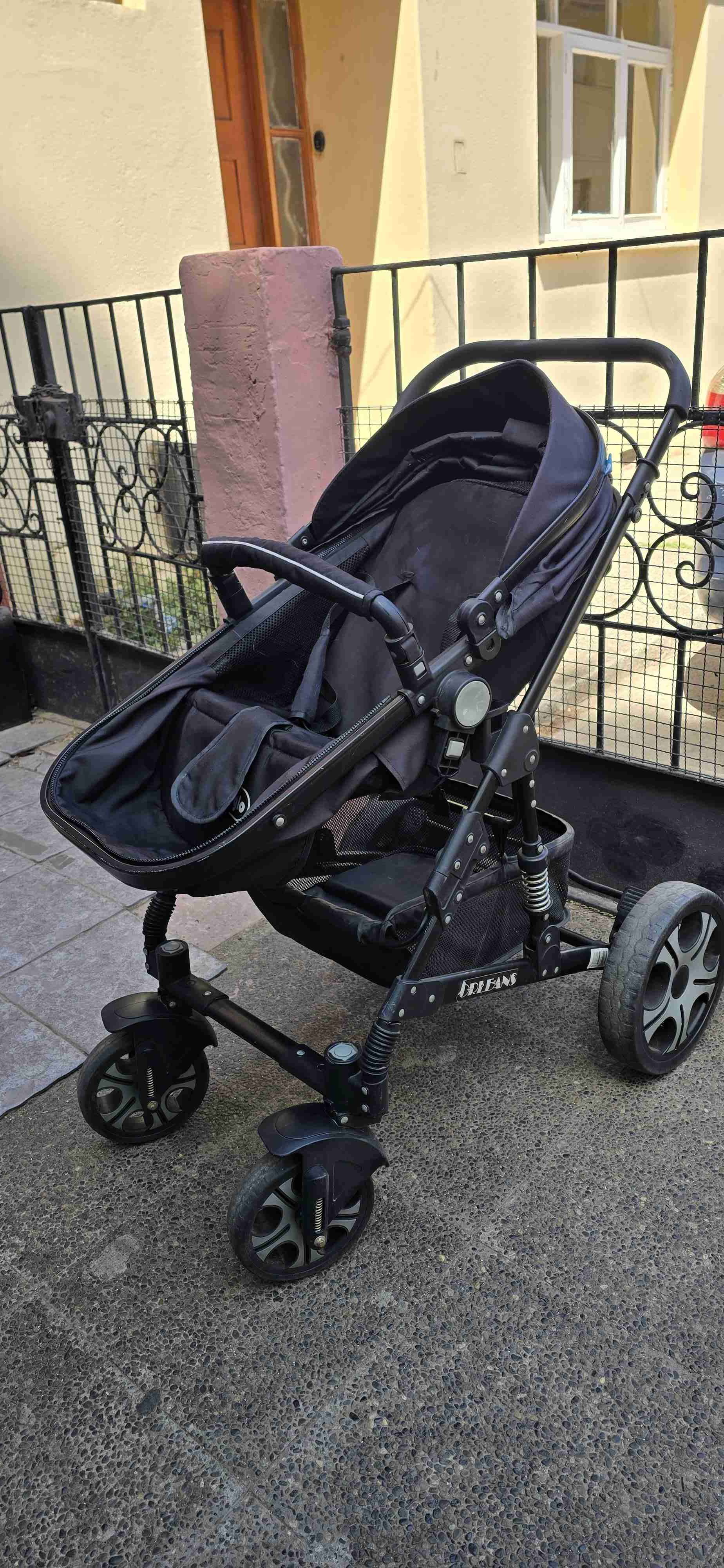 Coche Bebegló modelo Orleans color negro completo - 3