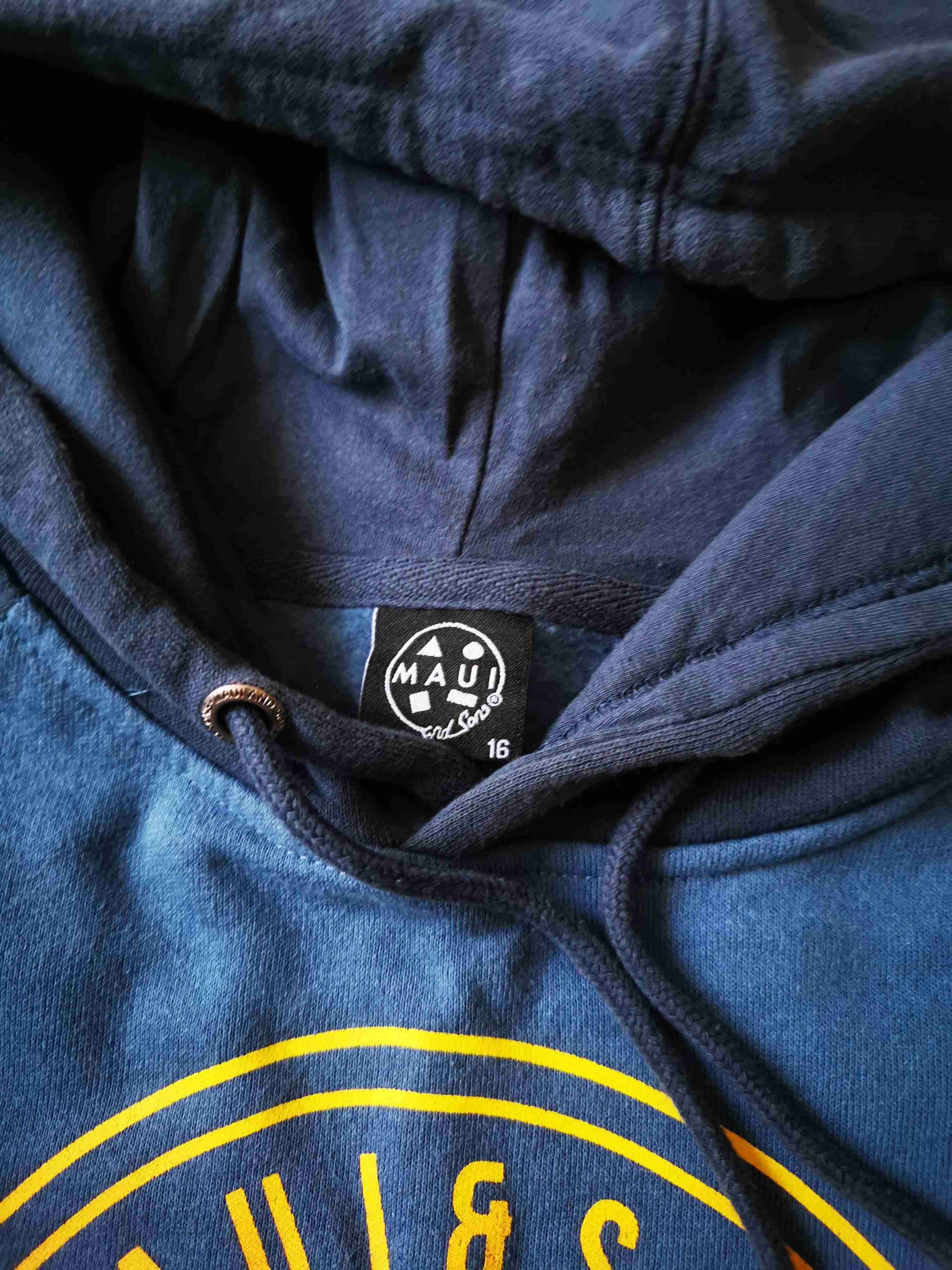 Polerón azul Maui & Sons