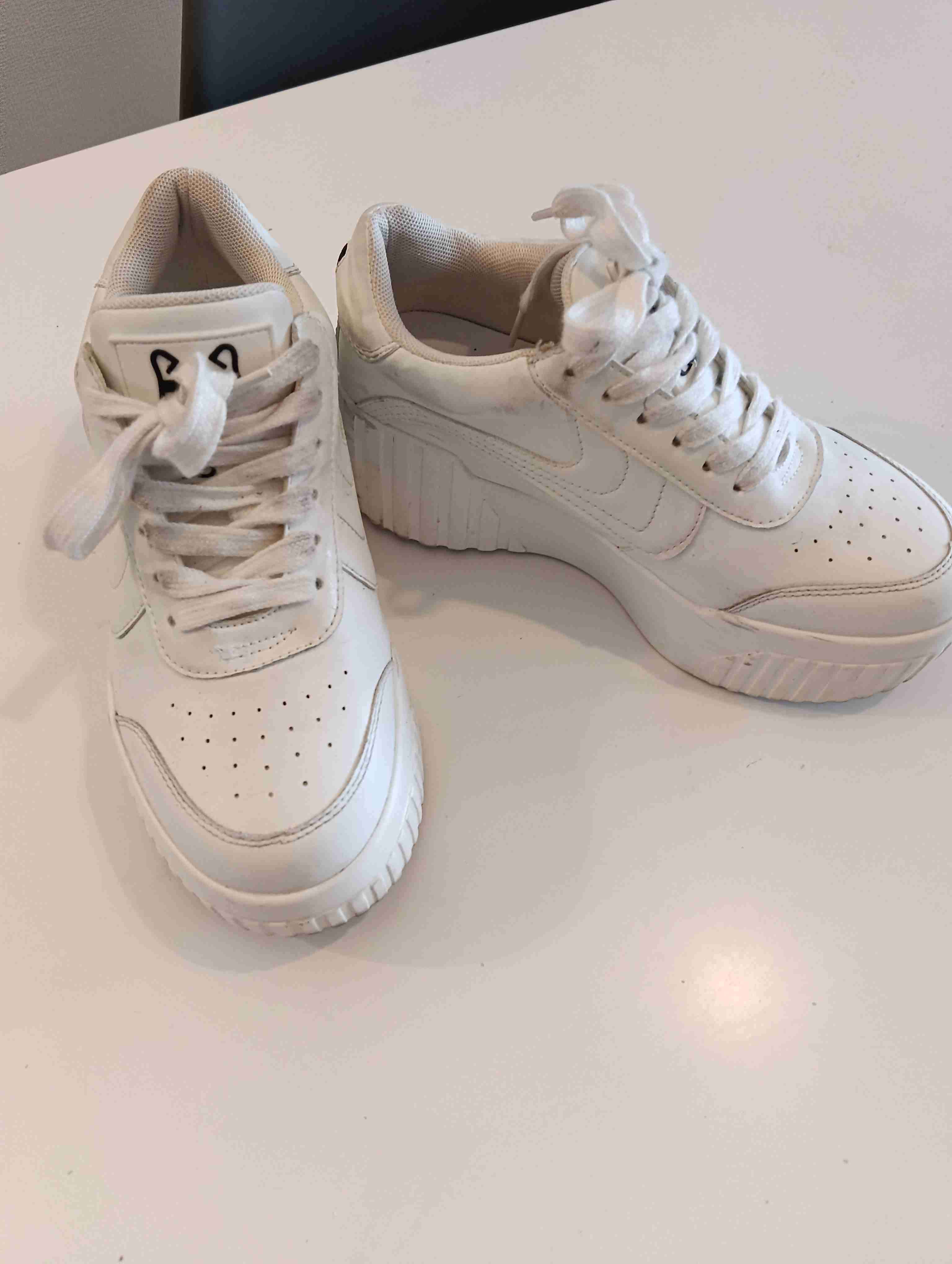 Zapatillas deportivas blancas mujer - miniatura 3