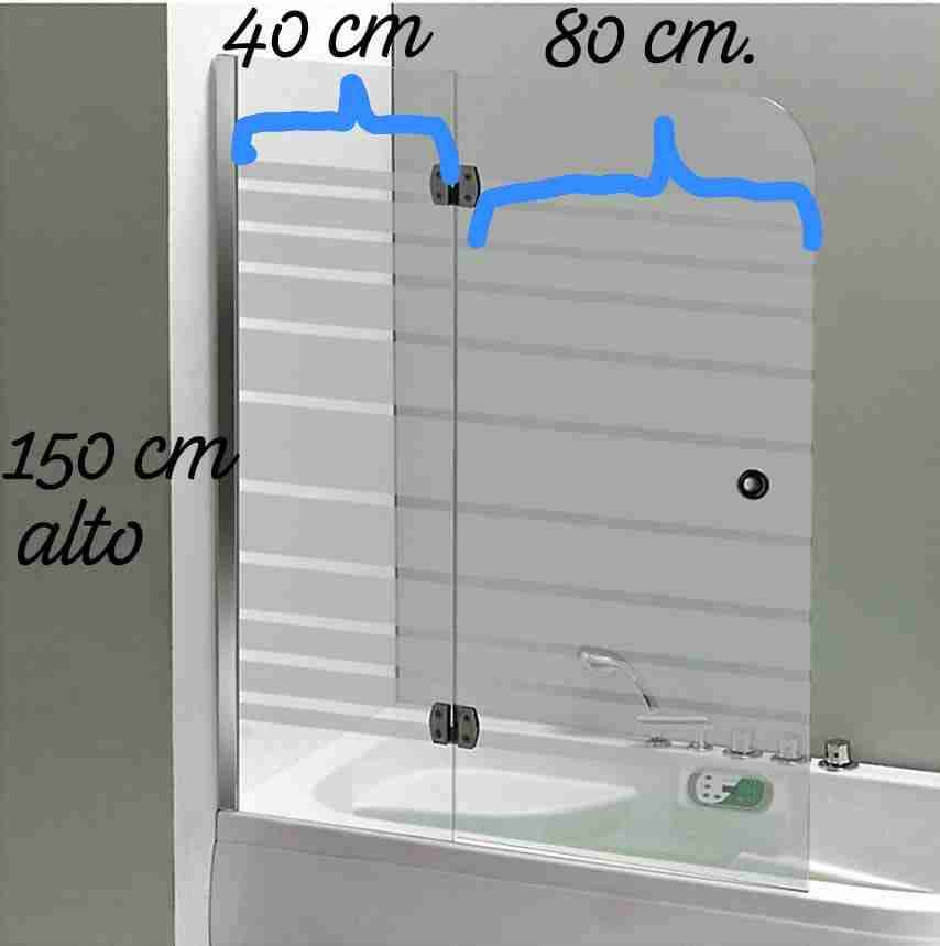 Puerta de vidrio para bañera - 4