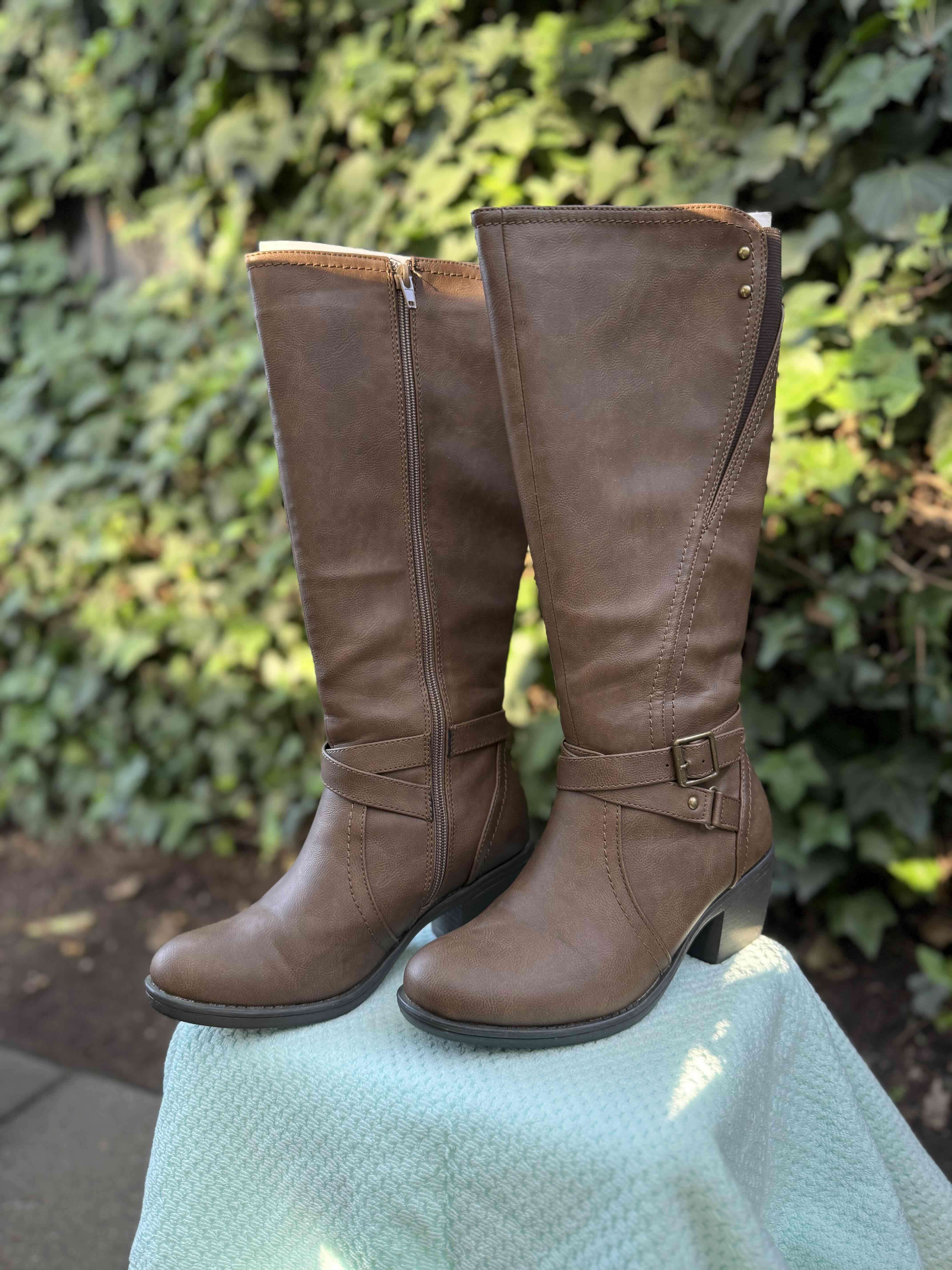 Botas largas marrones