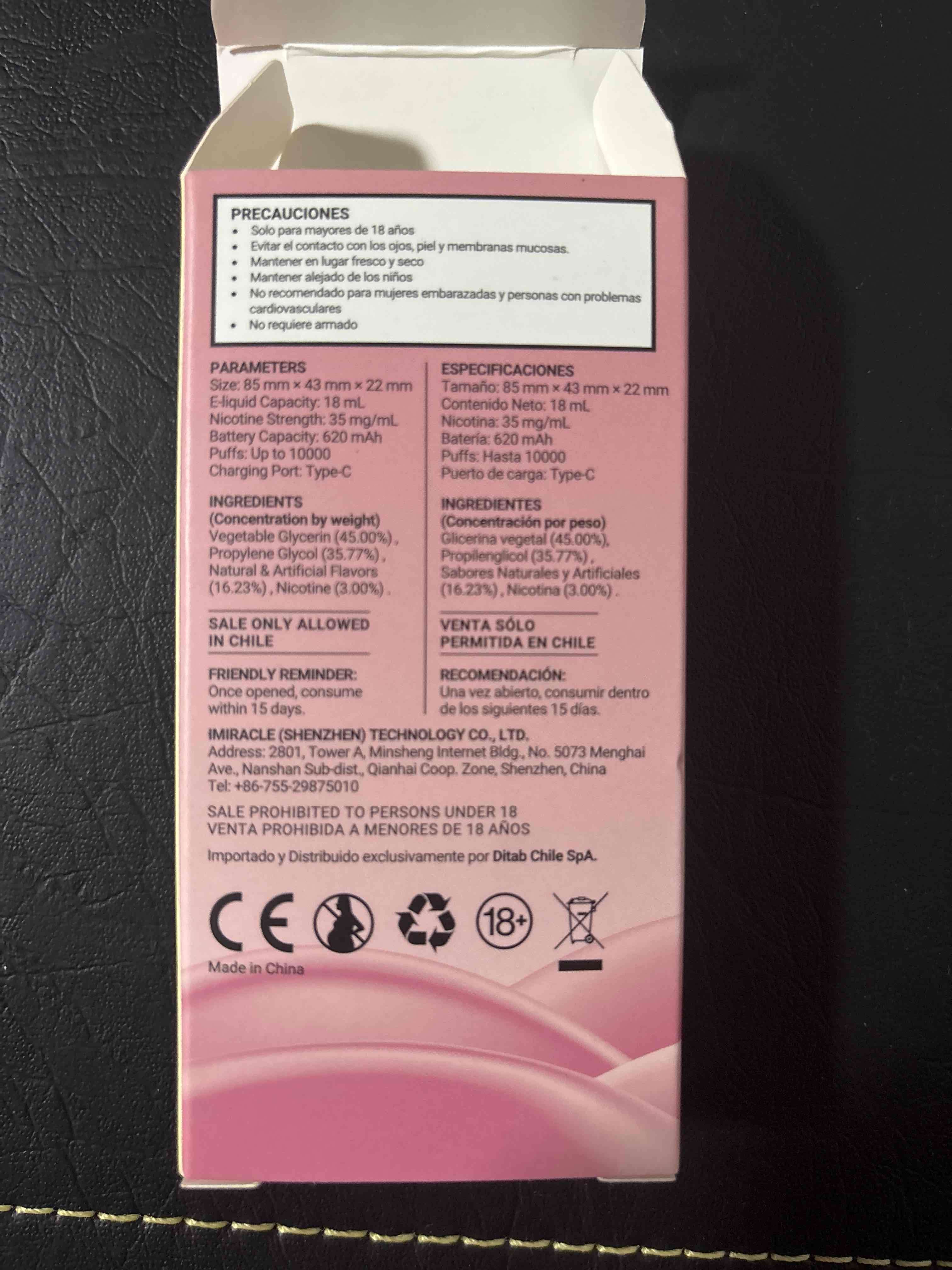 Vape Elfbar BC10000 Strawberry Ice - miniatura 2