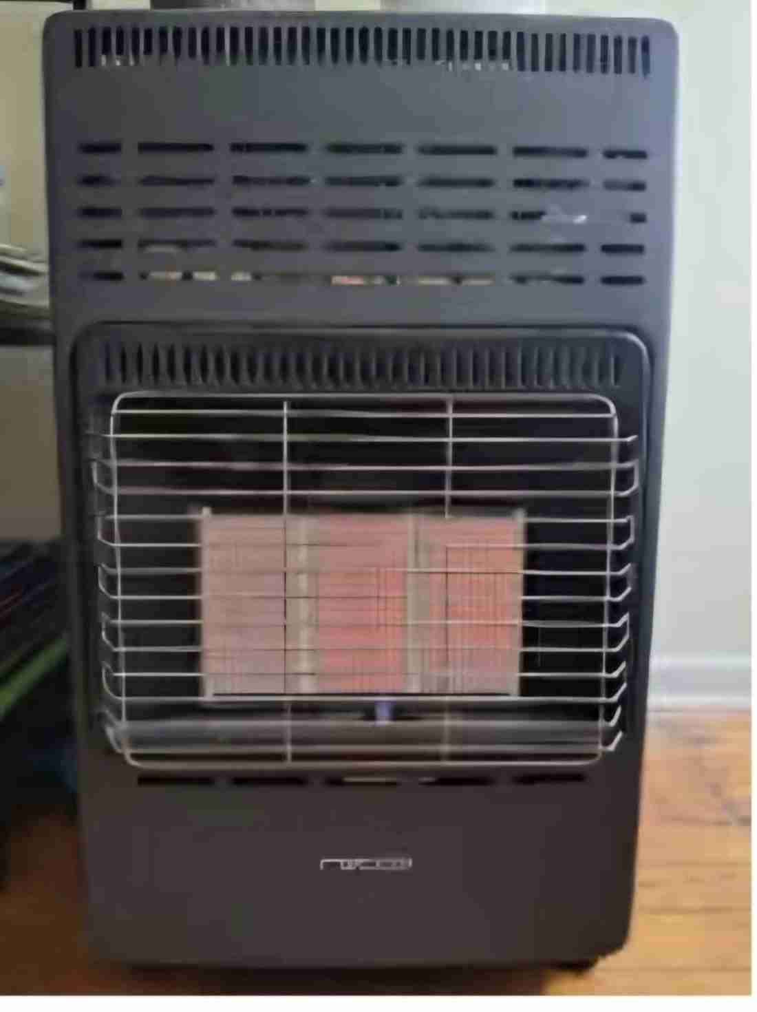 Estufa a gas Recco negra - miniatura 2