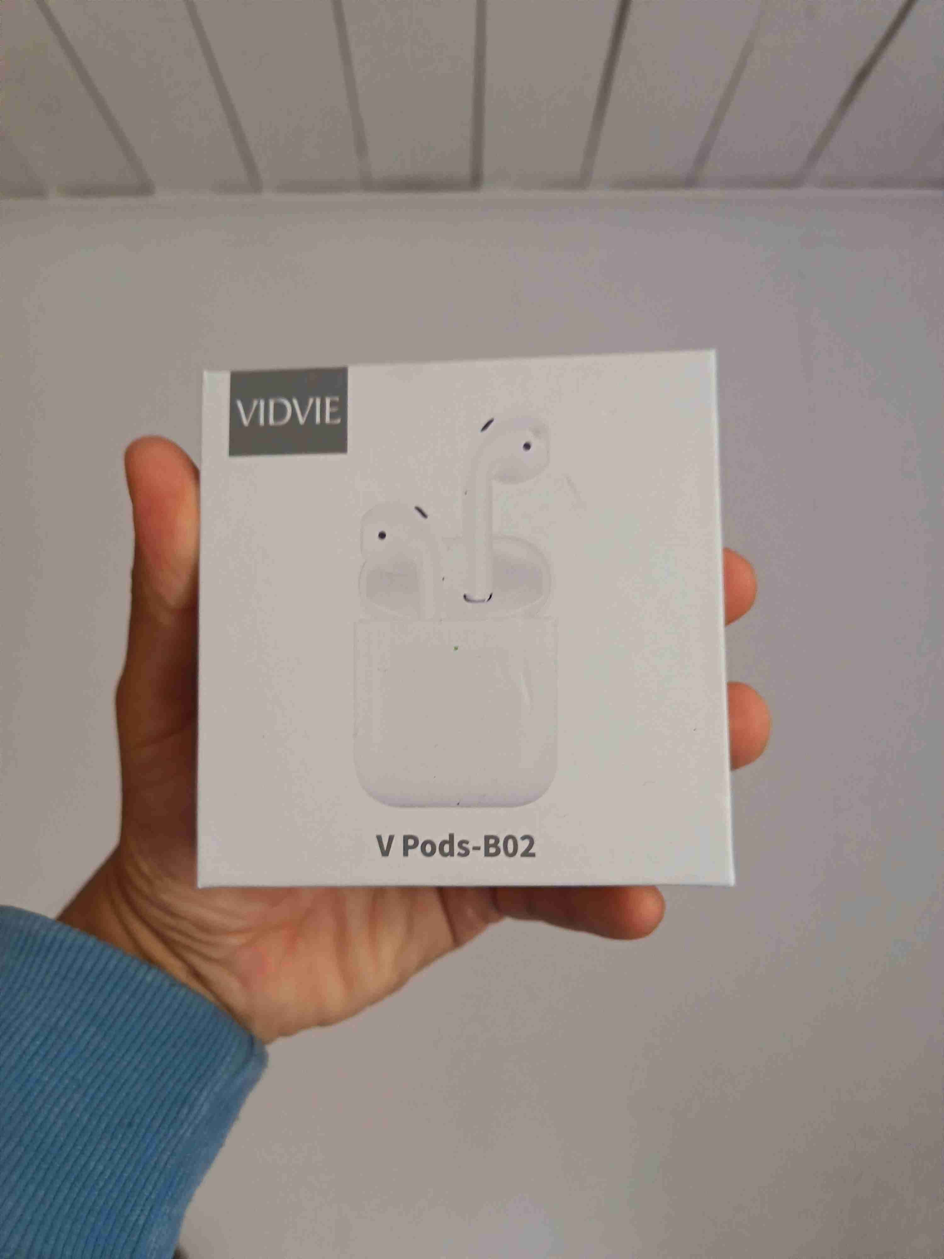 Audífonos inalámbricos blancos vidvie - miniatura 5