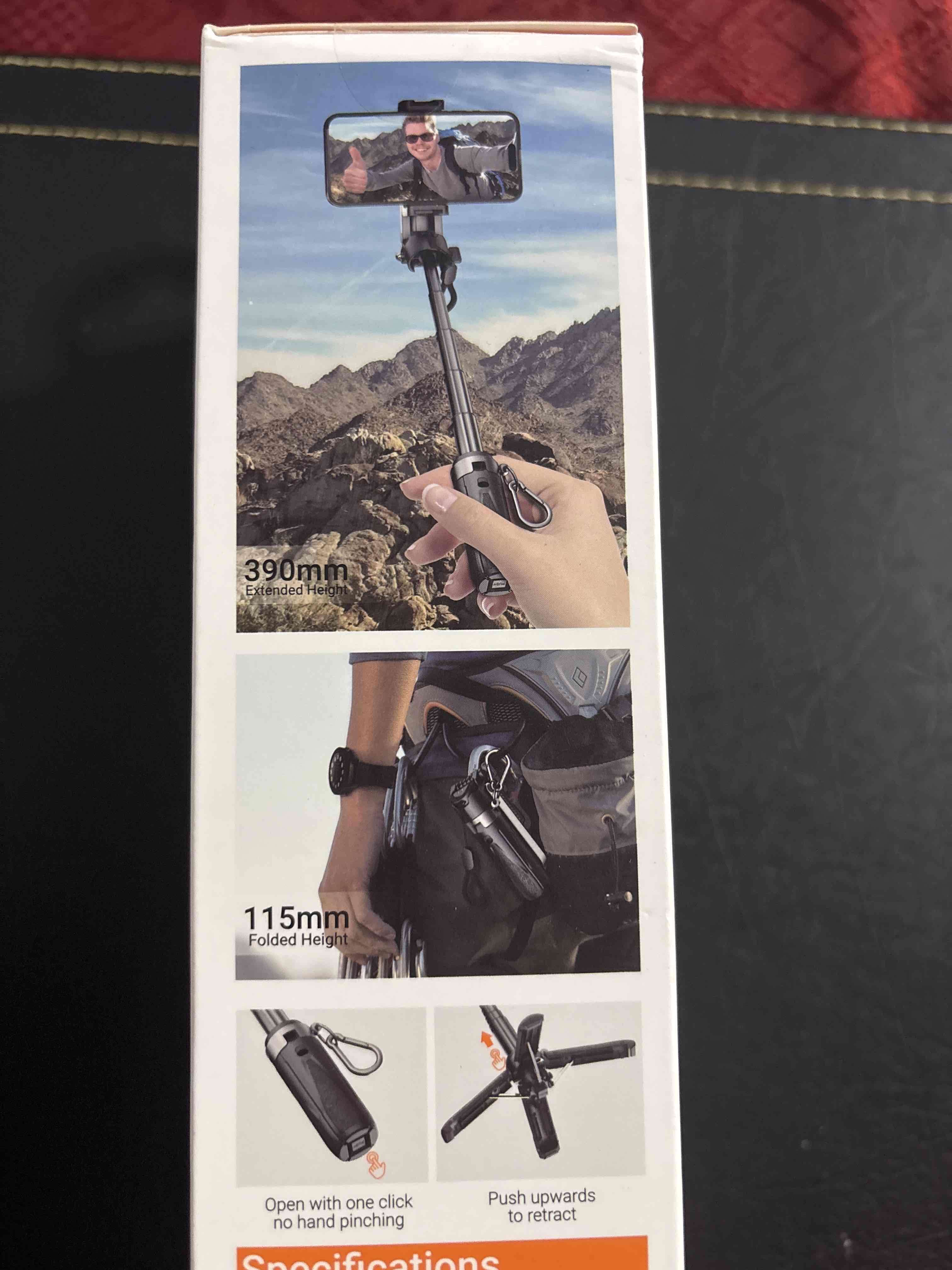 Trípode plegable portátil Hoco - miniatura 2