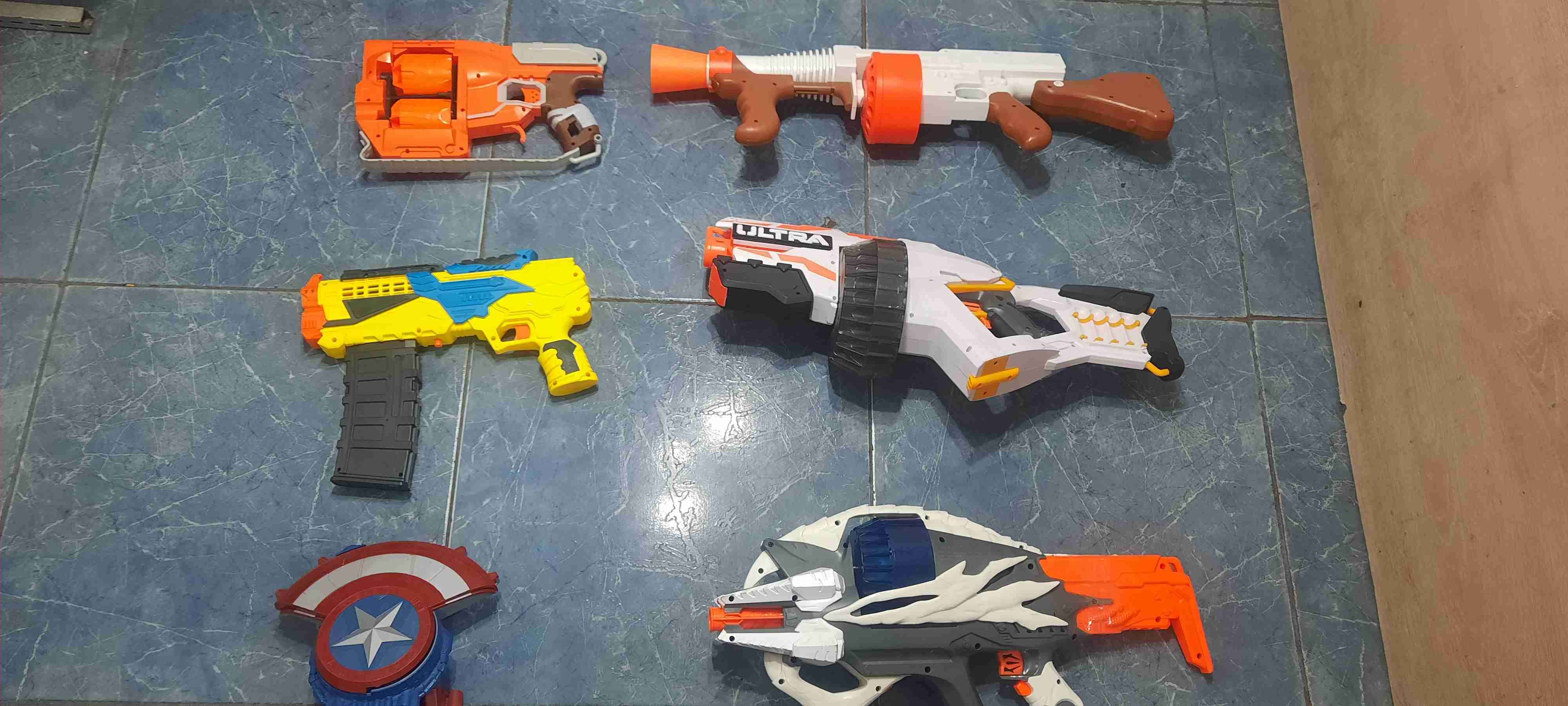 Pistola de juguete Ultra blanca - 2