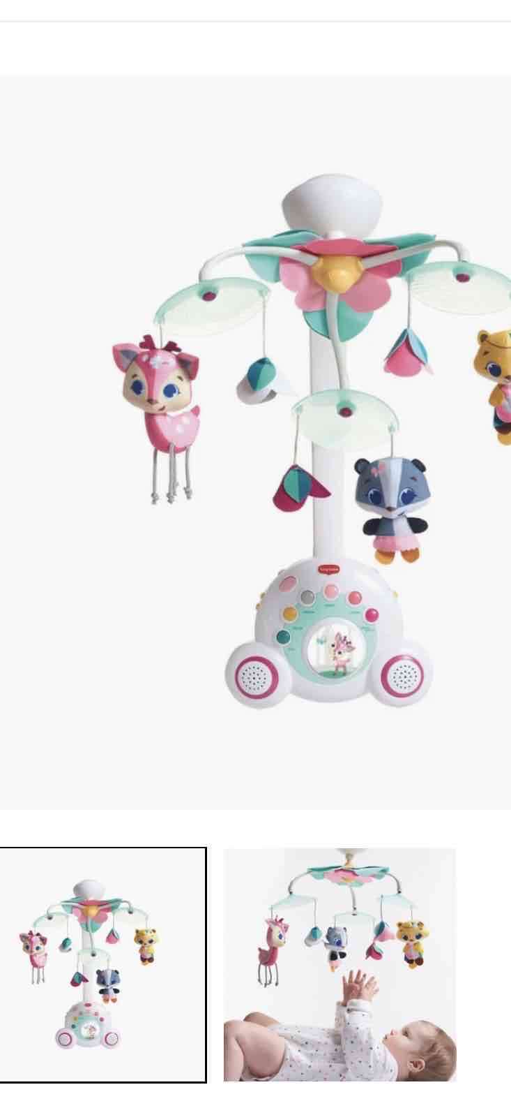 Móvil musical para bebé Tiny Love Modelo Princess - miniatura 6