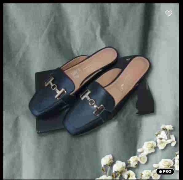 Babuchas negros para mujer