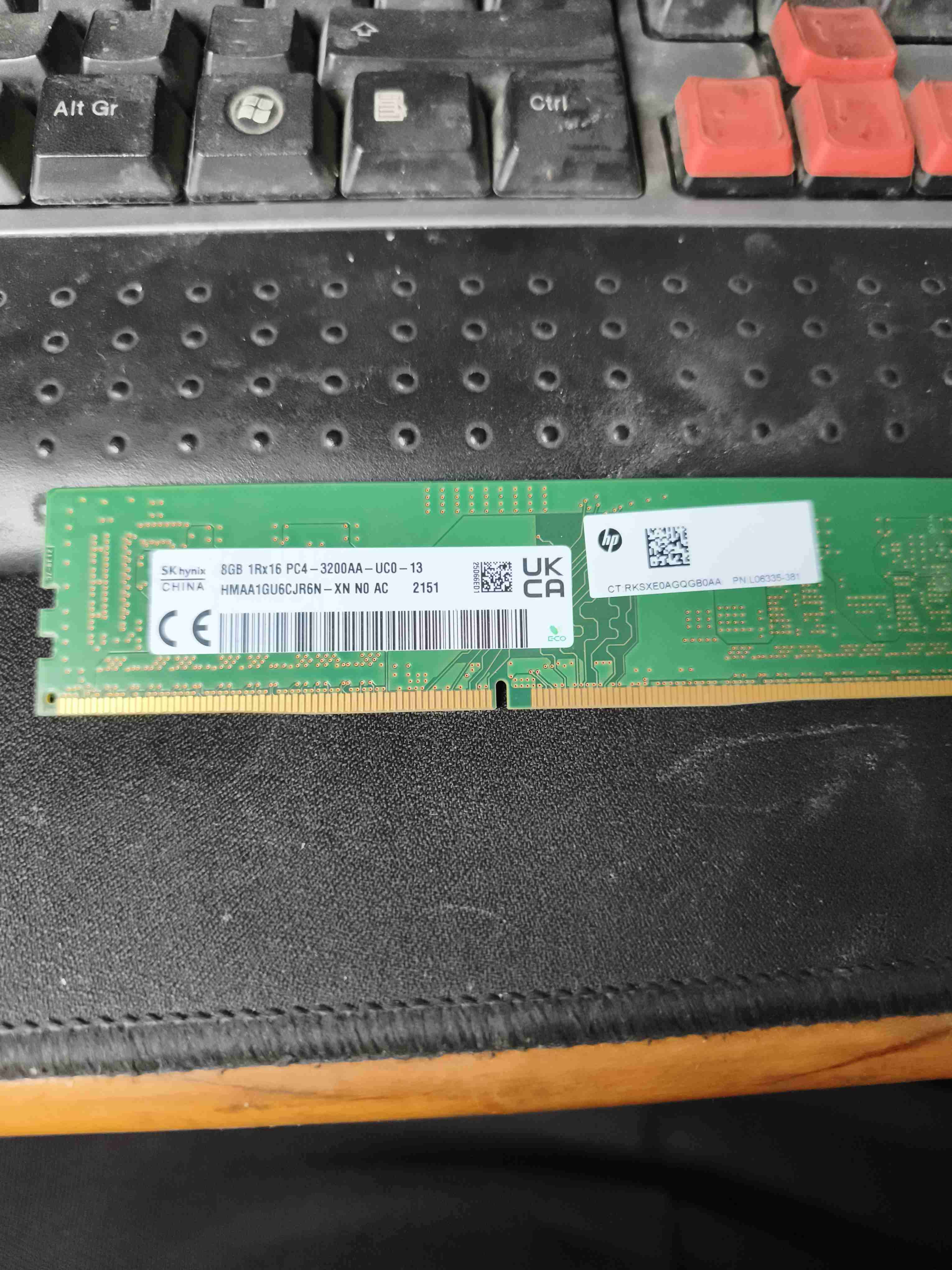Memoria RAM 8GB PC4-3200AA HP