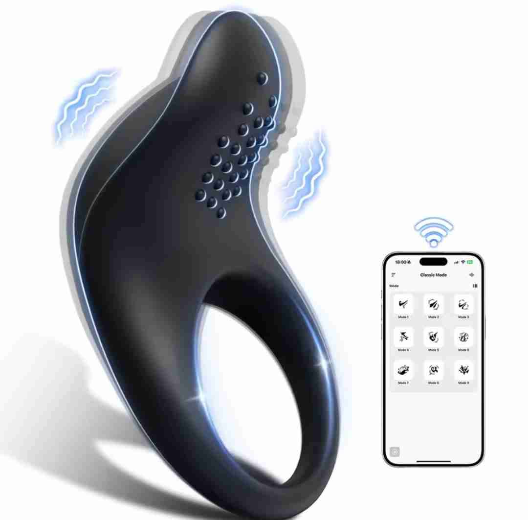Anillo vibrador con control remoto
