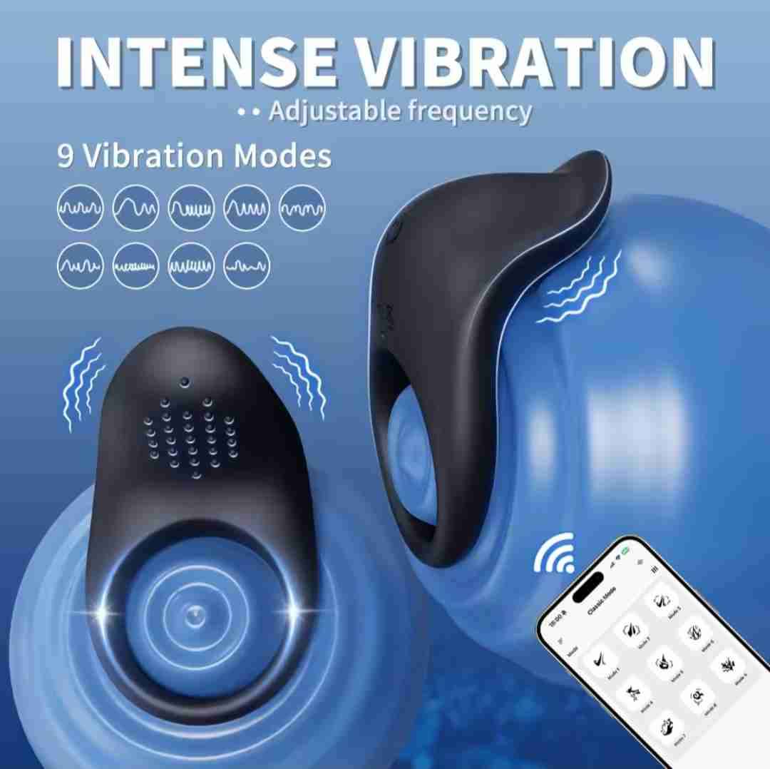 Anillo vibrador con control remoto - miniatura 2
