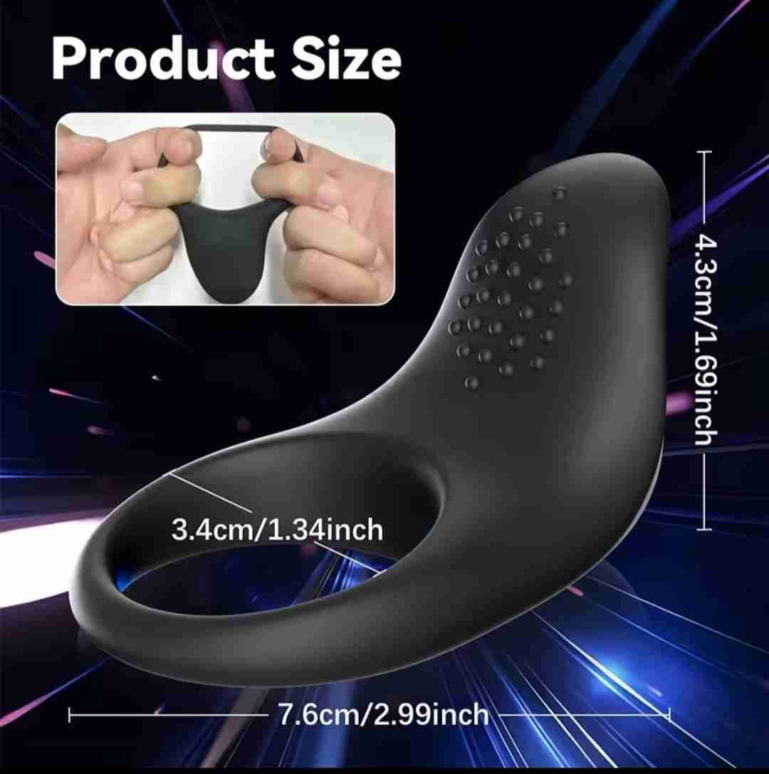 Anillo vibrador con control remoto - miniatura 4