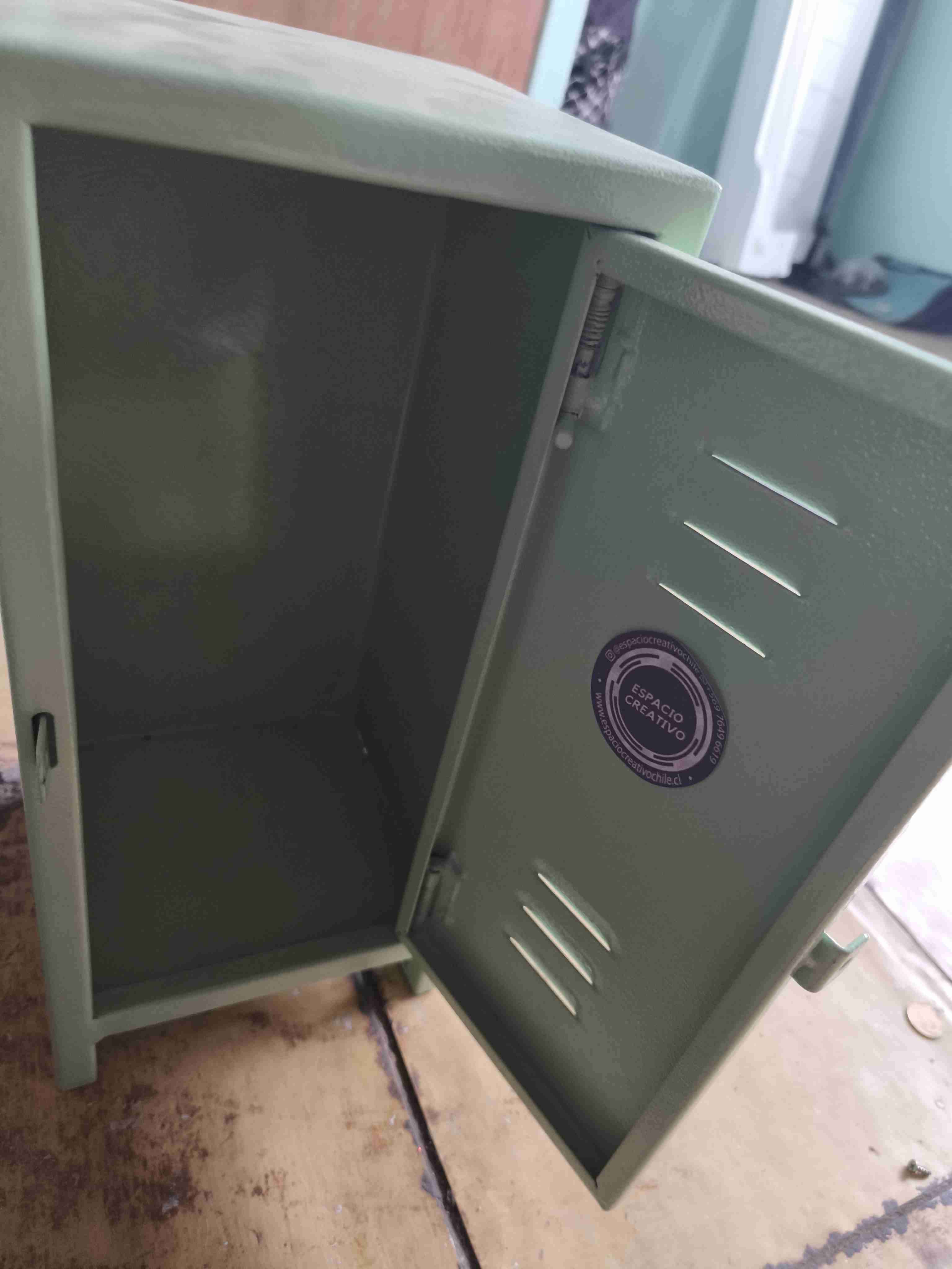 Mini casillero metálico verde - miniatura 2