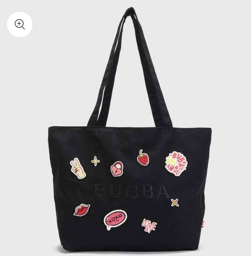 Bolso de tela negro Bubba - miniatura 2
