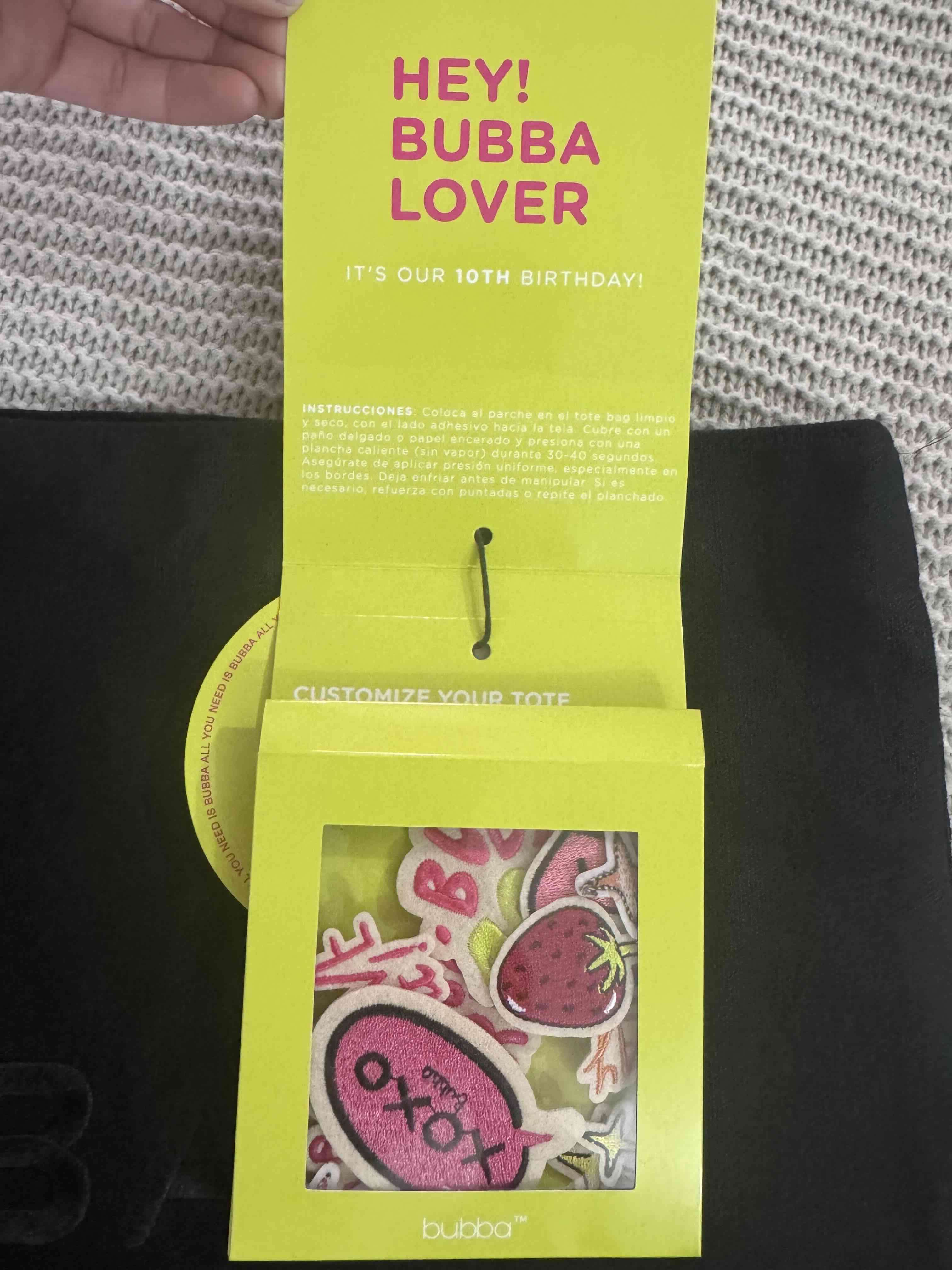 Bolso de tela negro Bubba - miniatura 3