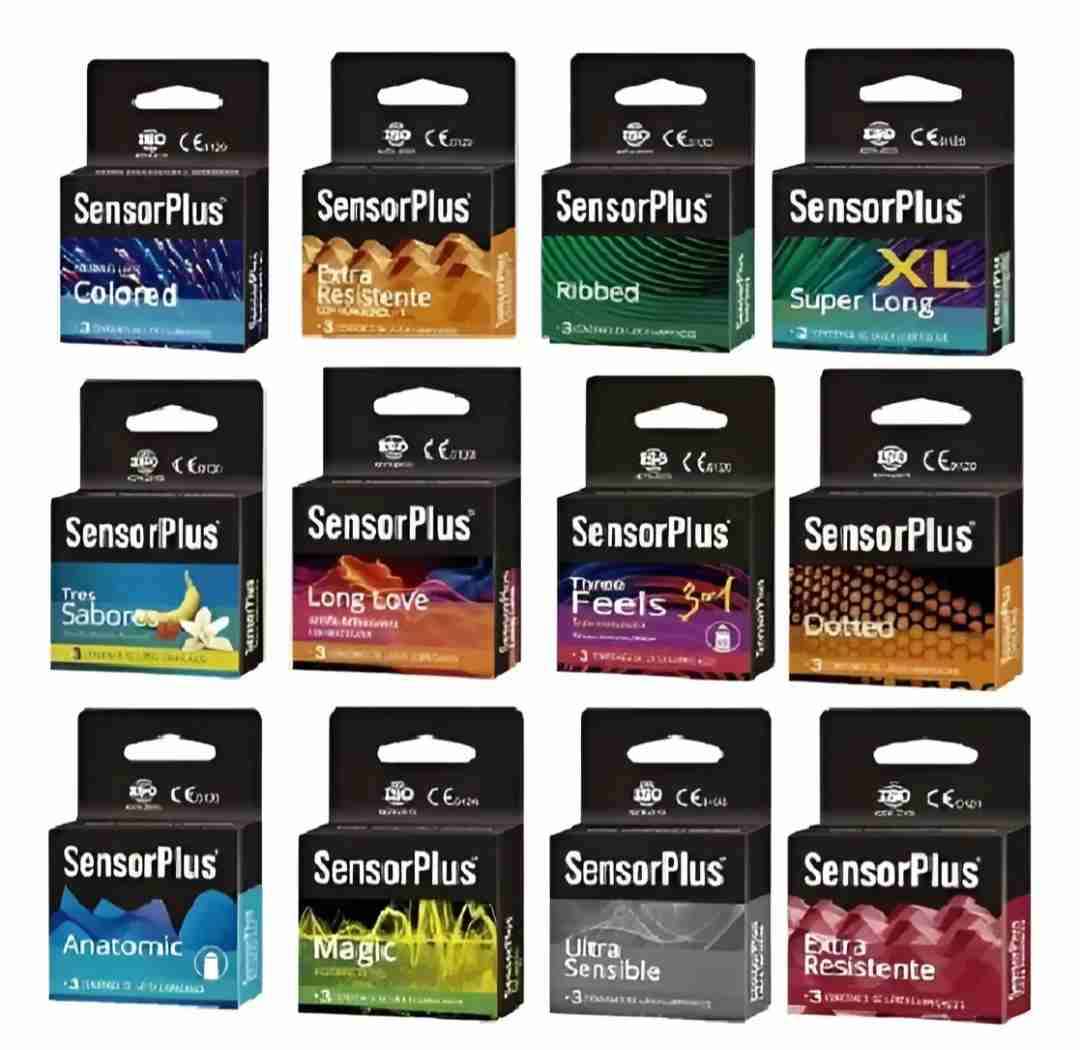 Preservativos SensorPlus variados