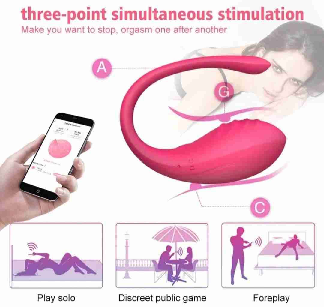 Vibrador inteligente rosa - miniatura 3