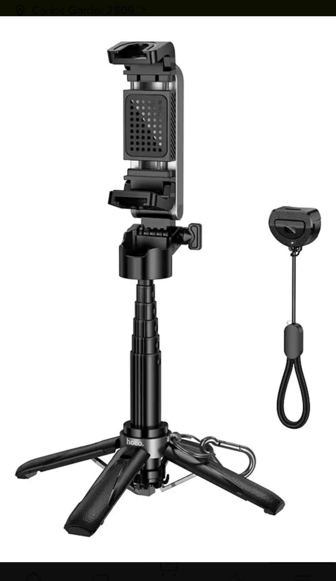 Trípode plegable portátil Hoco - miniatura 5