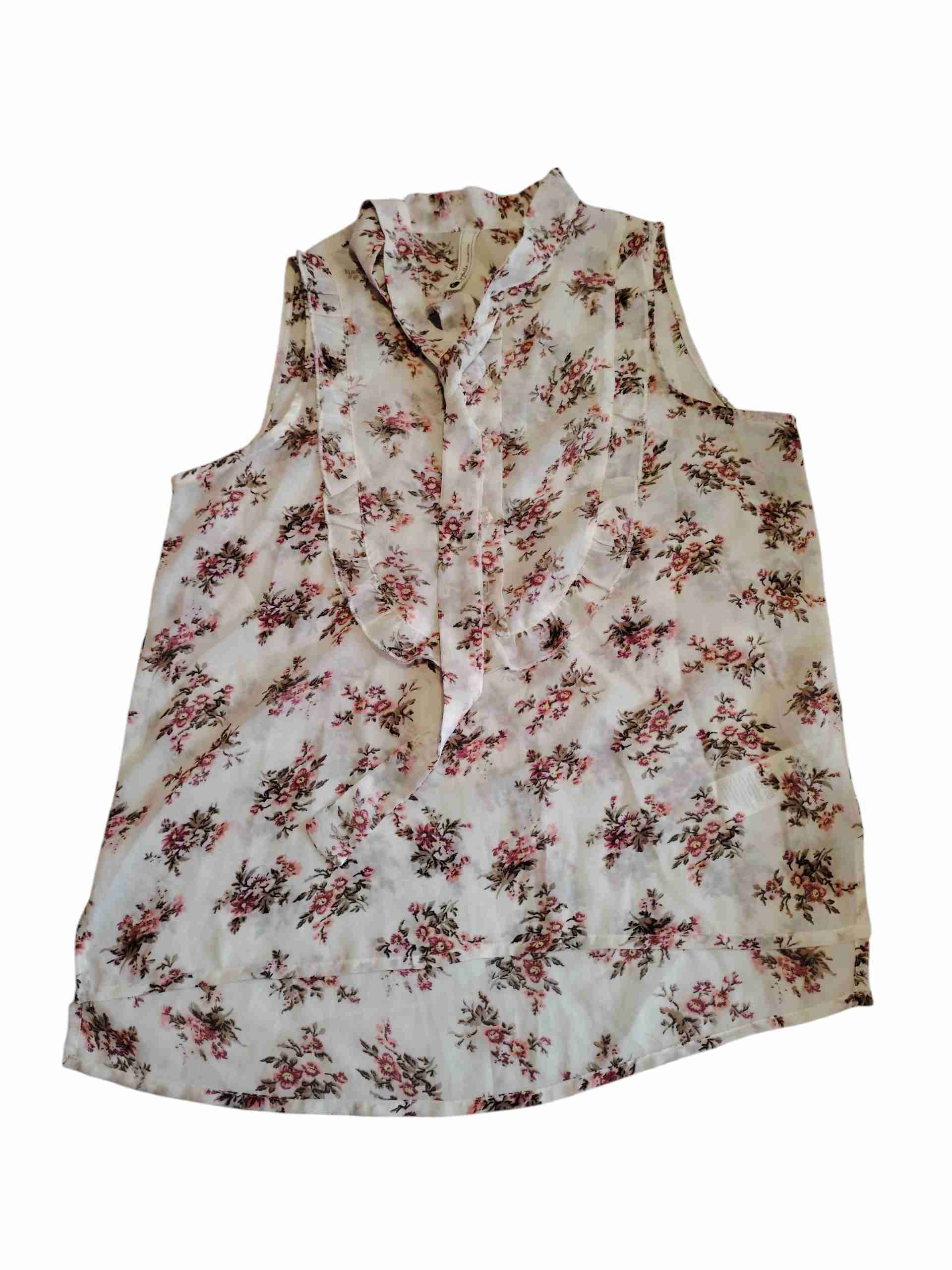 Blusa Sybilla sin mangas floral - miniatura 4