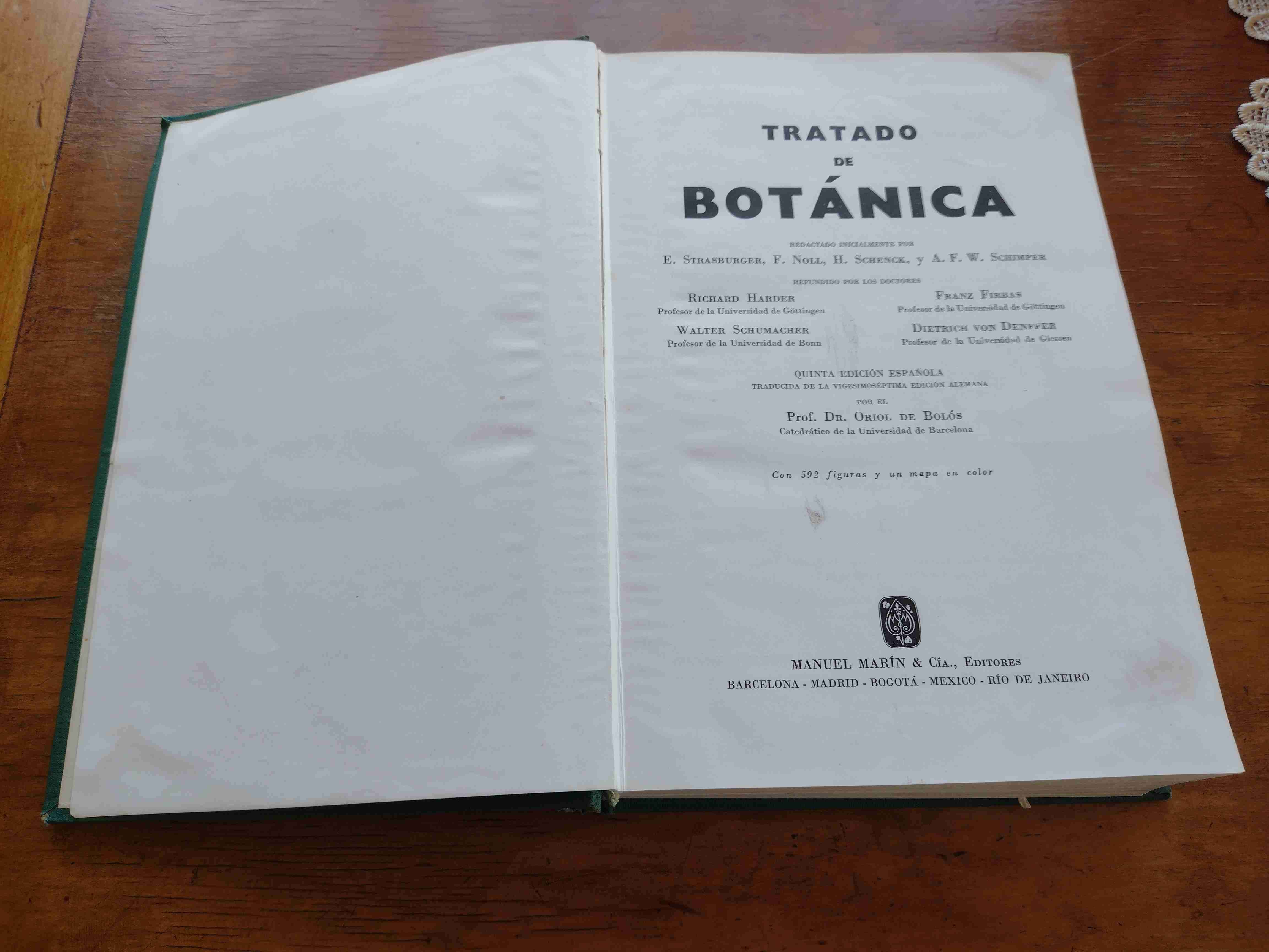 Libro de botánica edición 1960 - miniatura 2