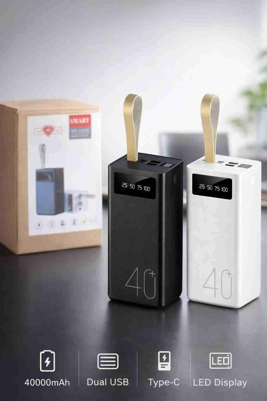 🔋 Power Bank 40.000 mAh  22,5W  Carga Rapida - miniatura 3