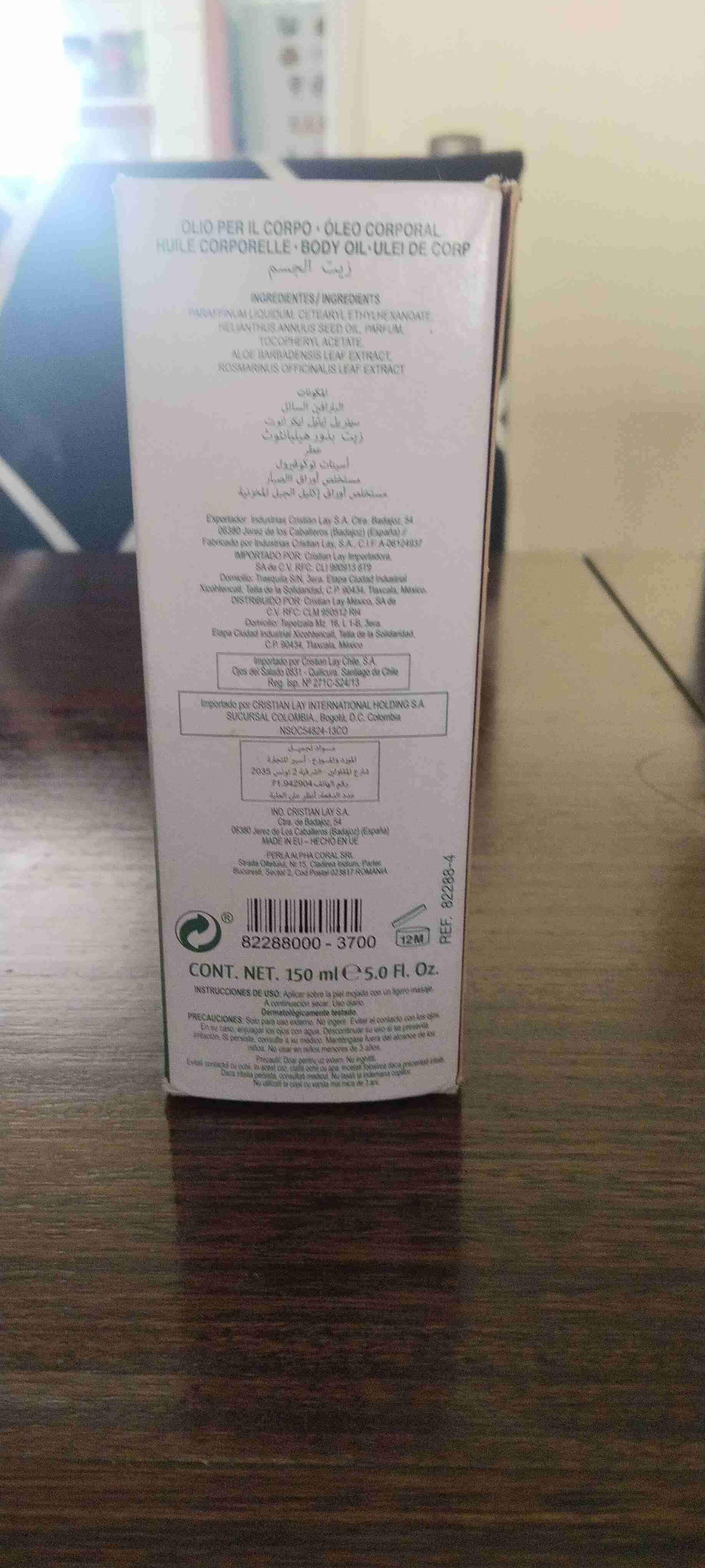 Aceite corporal con Aloe Vera - miniatura 2