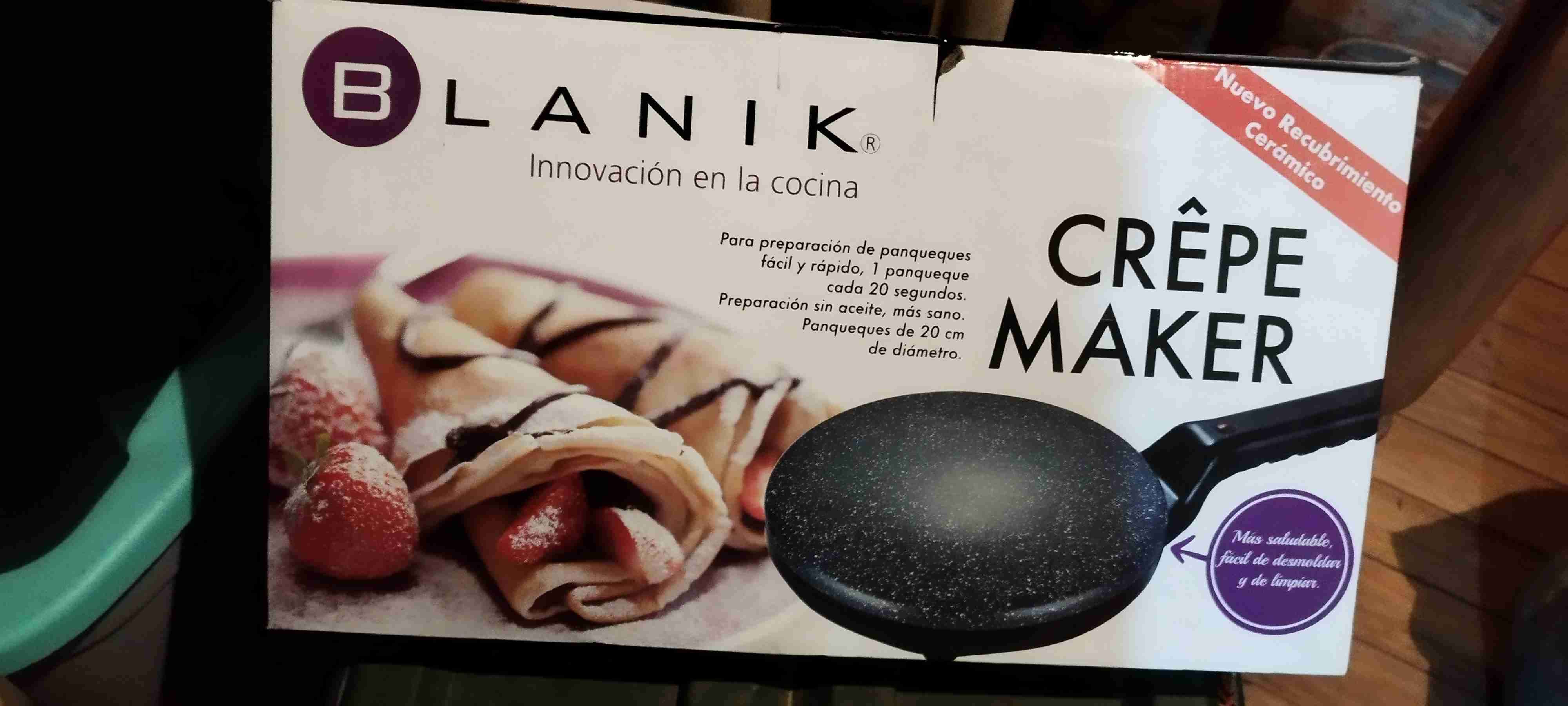 Crepera Blanik con recubrimiento cerámico