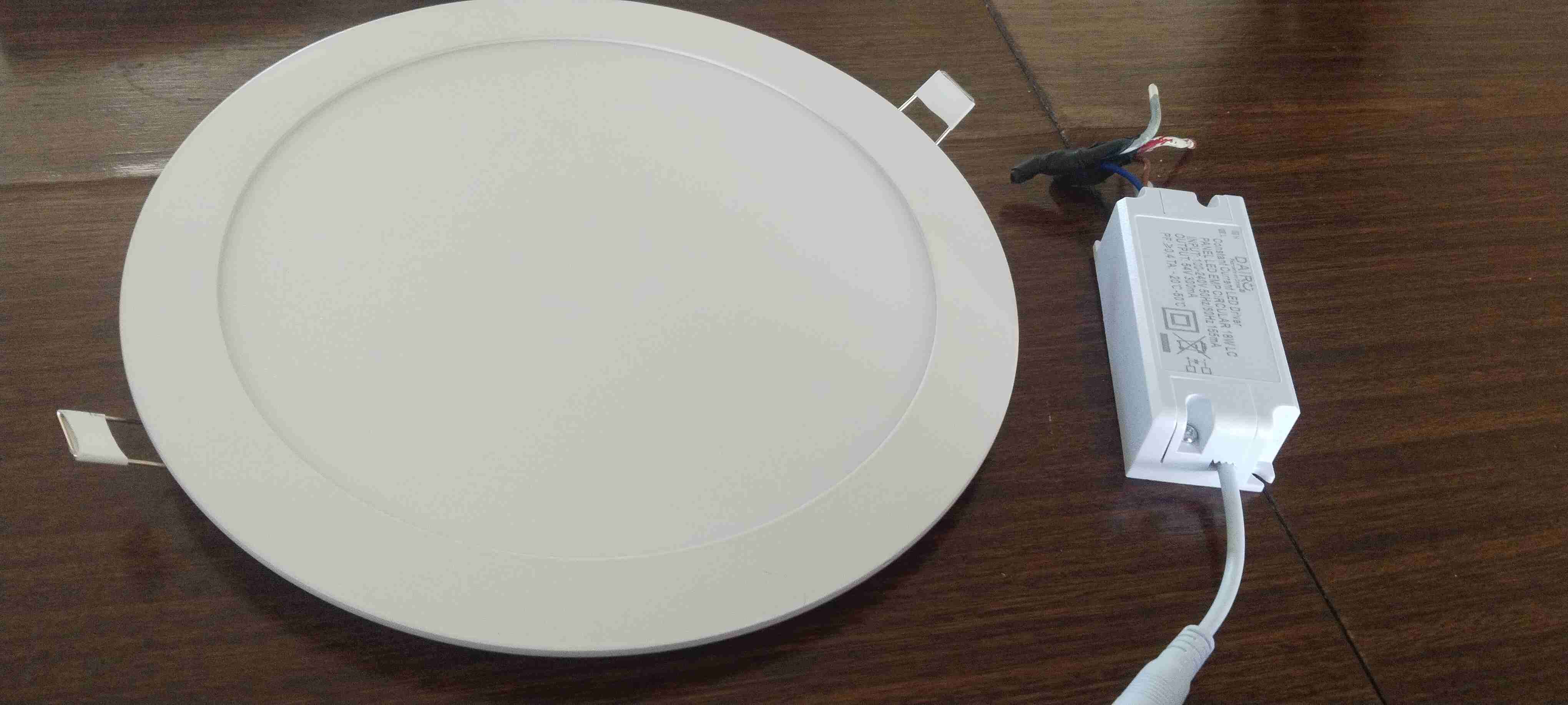 Panel LED empotrado Dairo blanco - miniatura 2