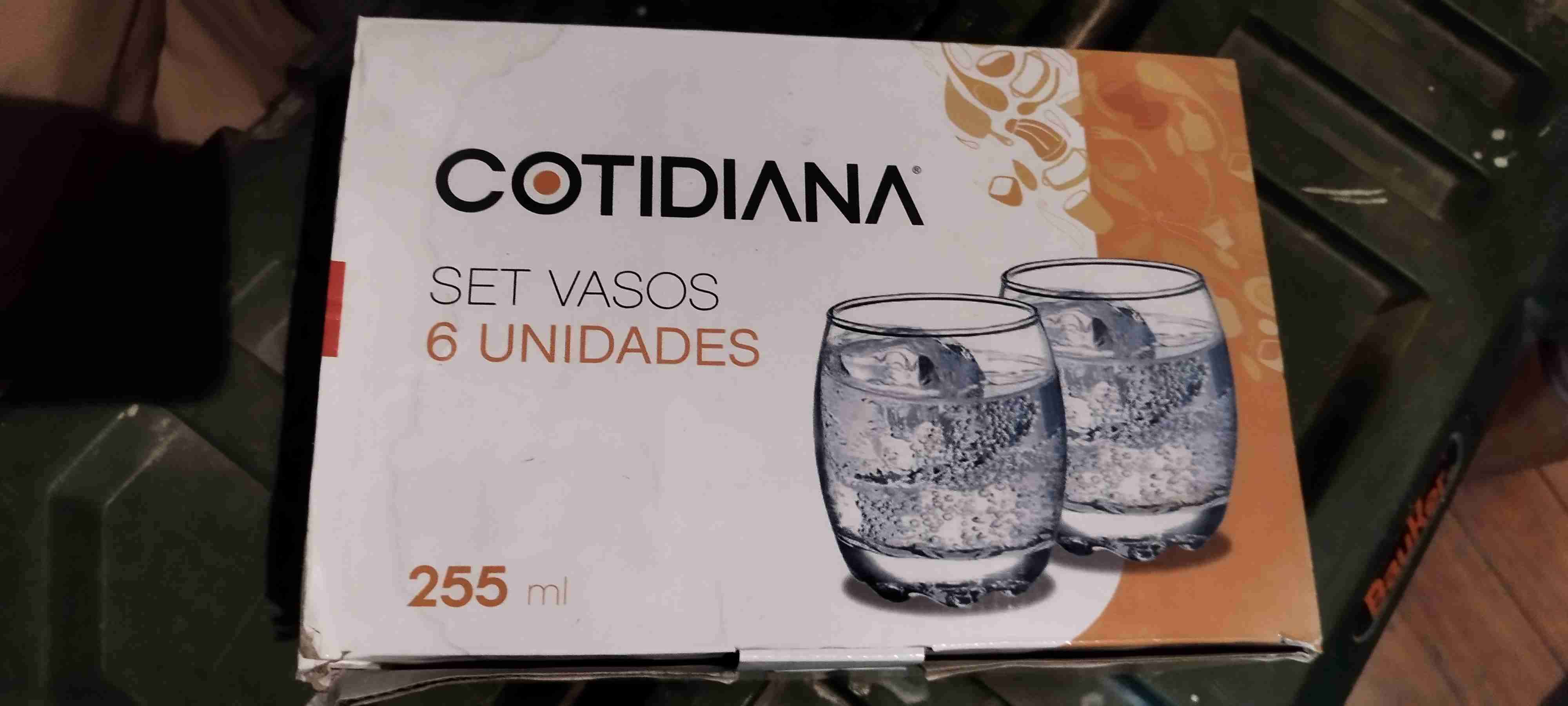 Set de vasos Cotidiana 255 ml