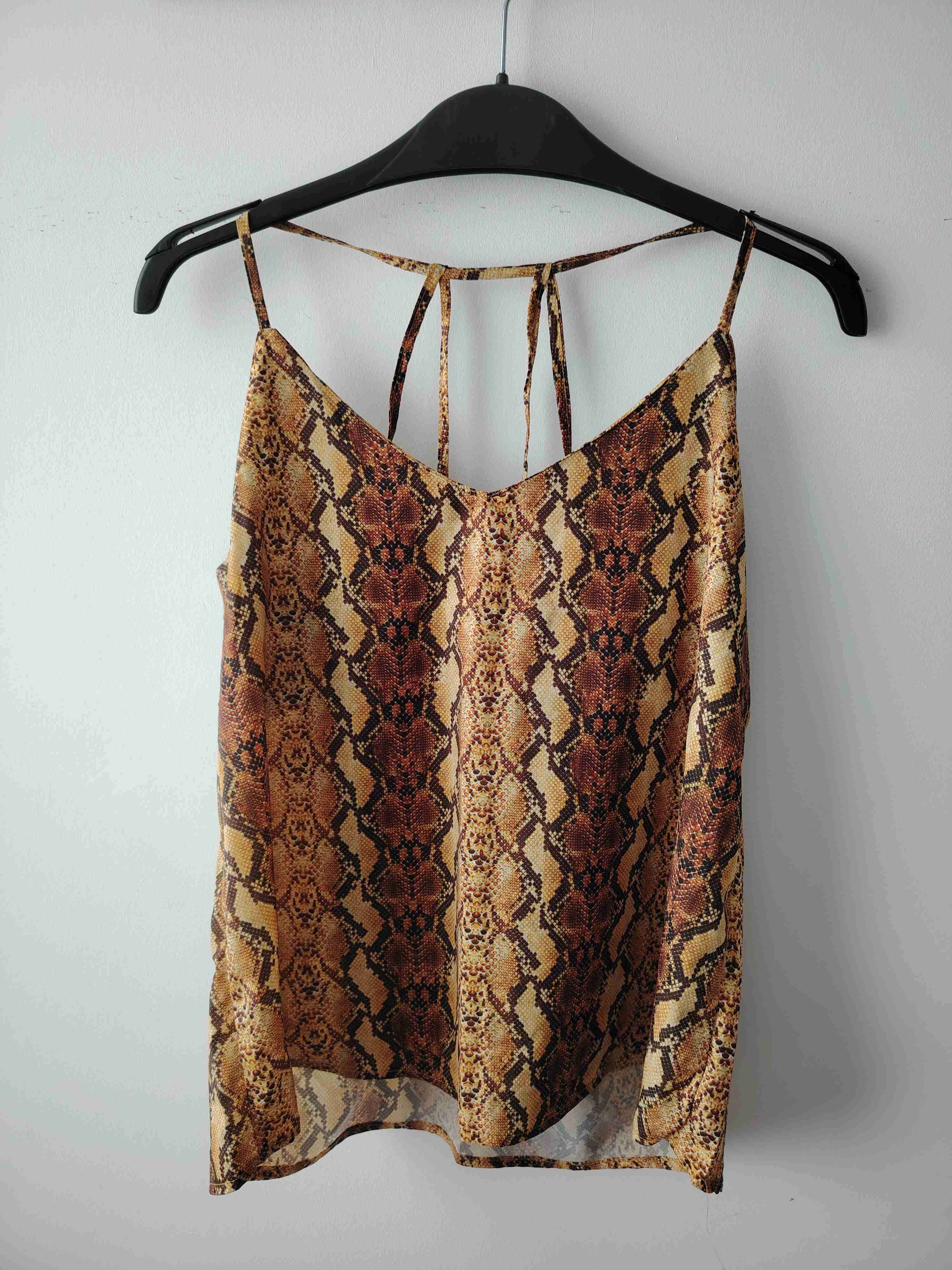 Polera Fiorucci sin mangas estampado serpiente - miniatura 3