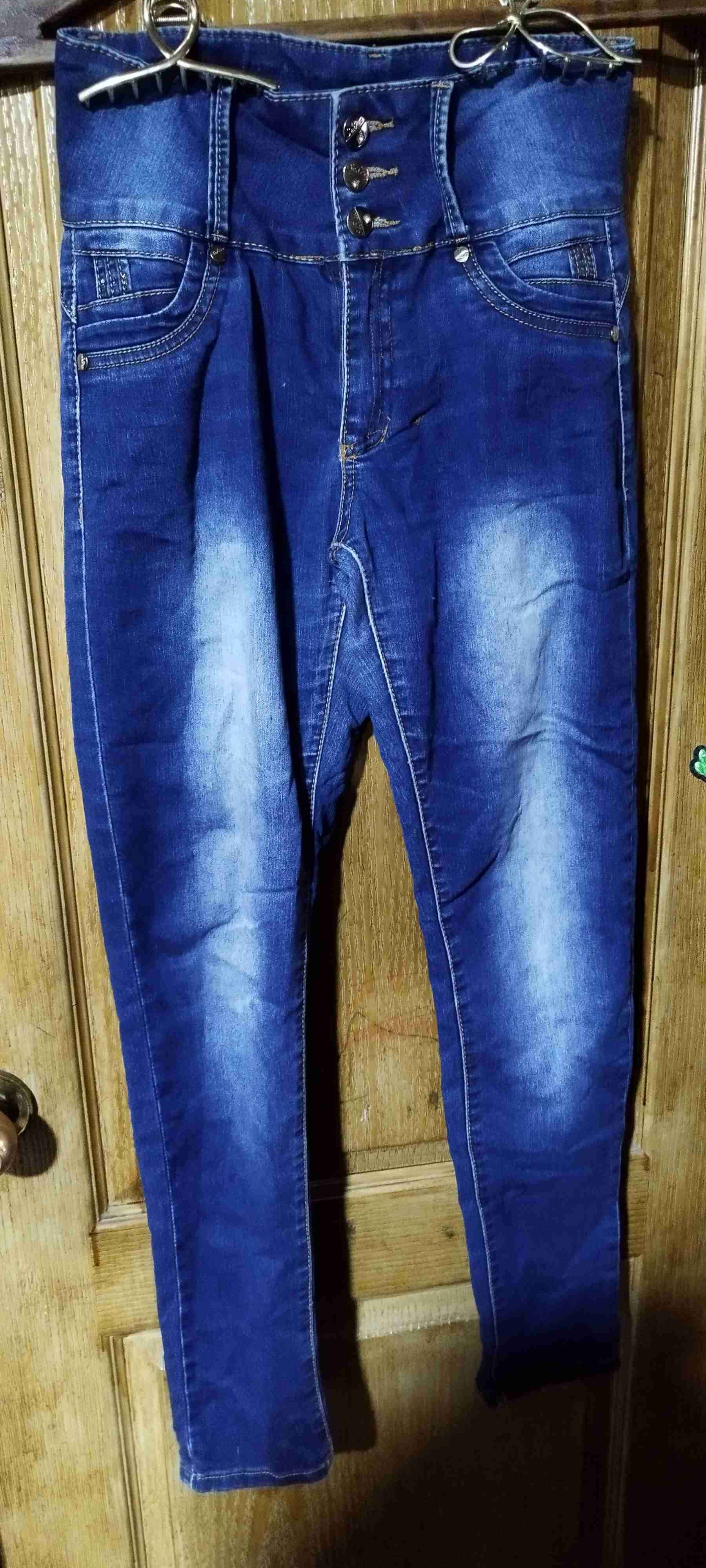 Jeans azul para mujer - miniatura 5