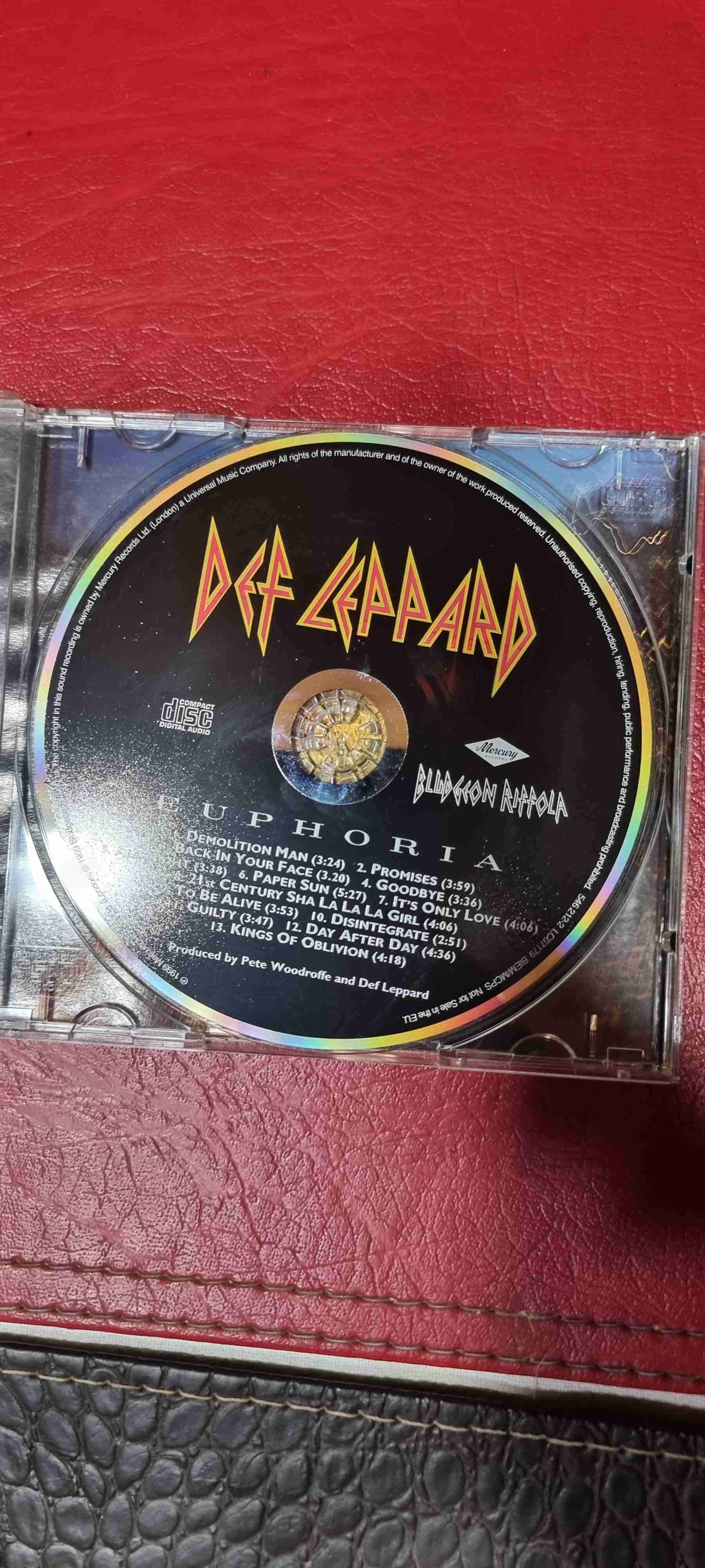 CD Def Leppard Euphoria - miniatura 2