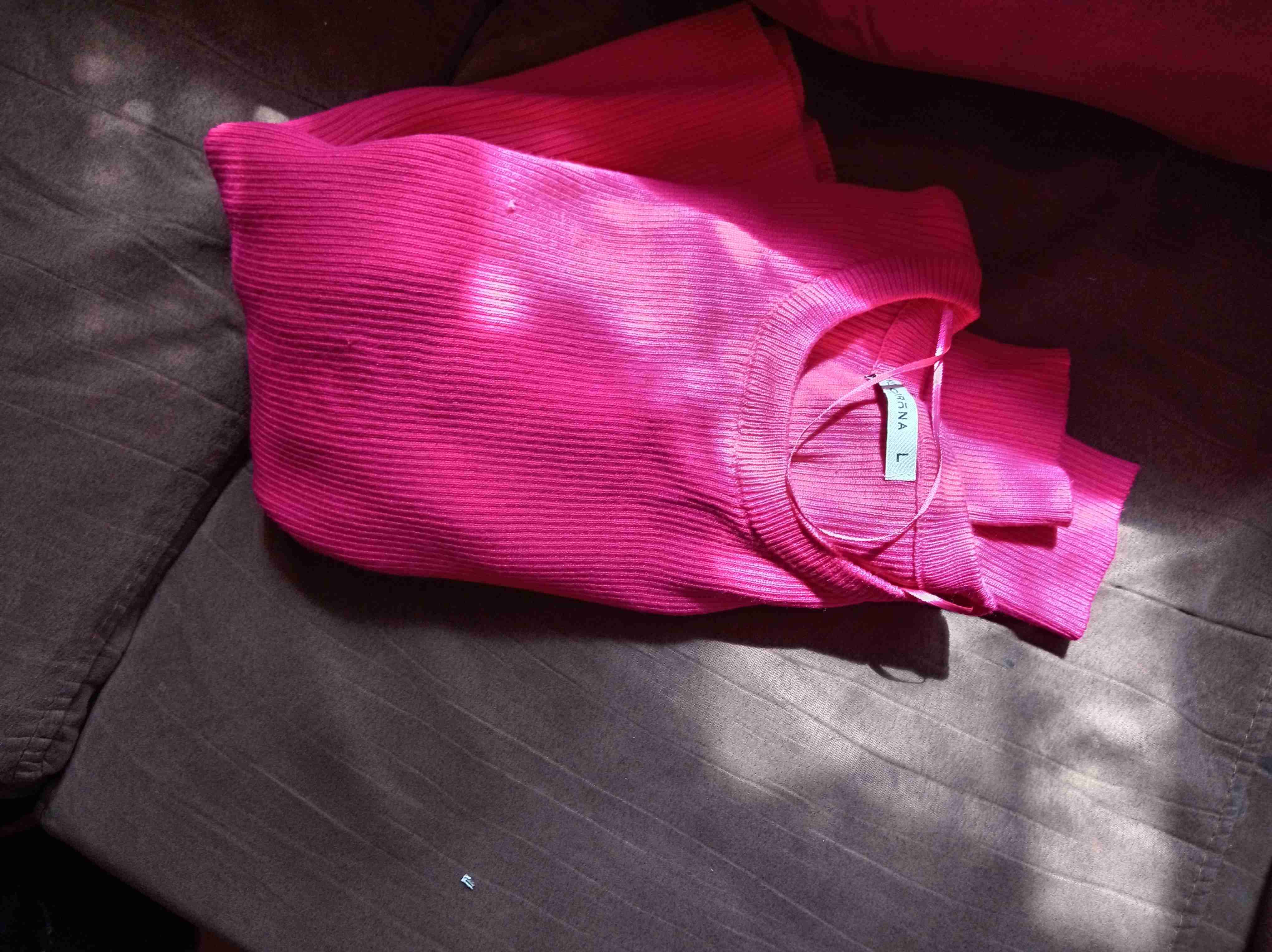 Sweater rosa de mujer talla L