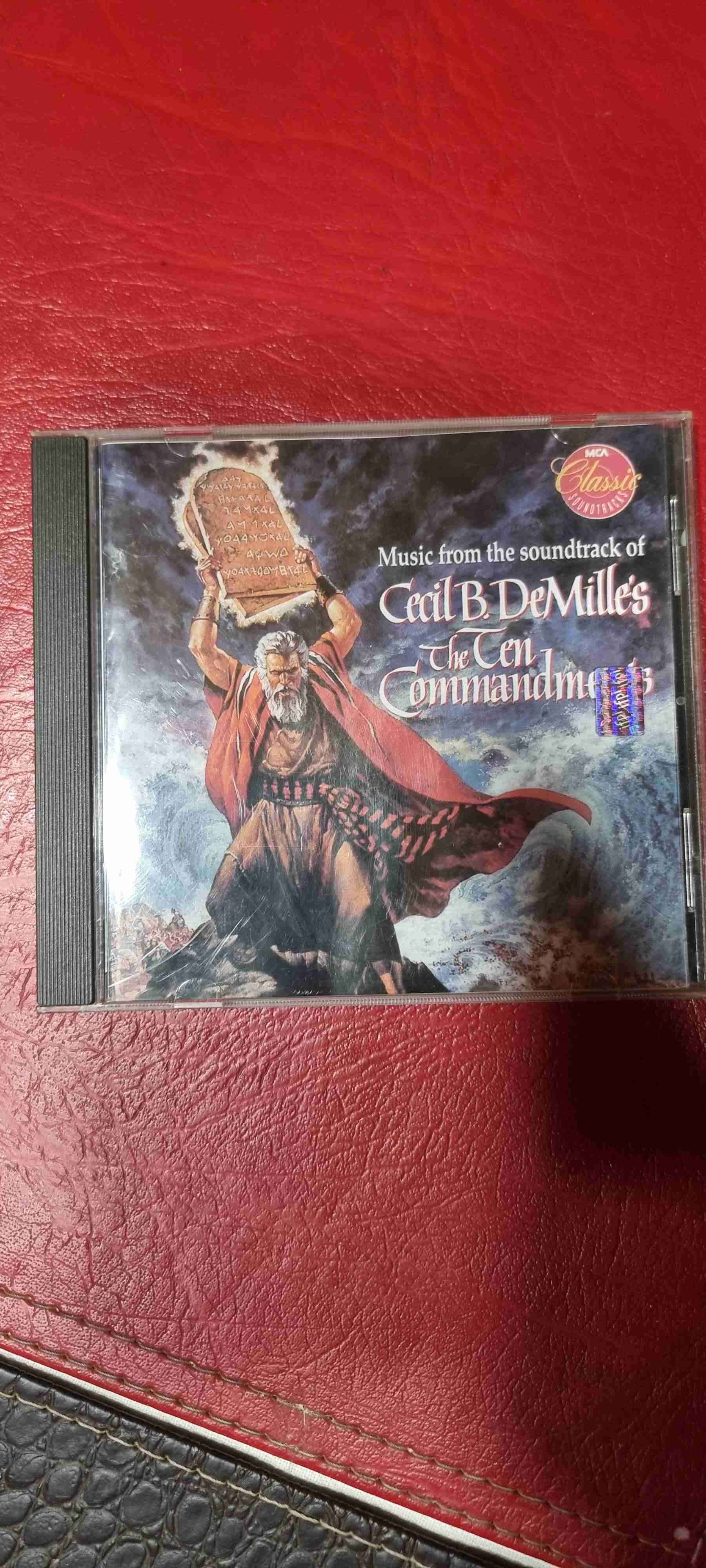 CD Banda Sonora Los Diez Mandamientos