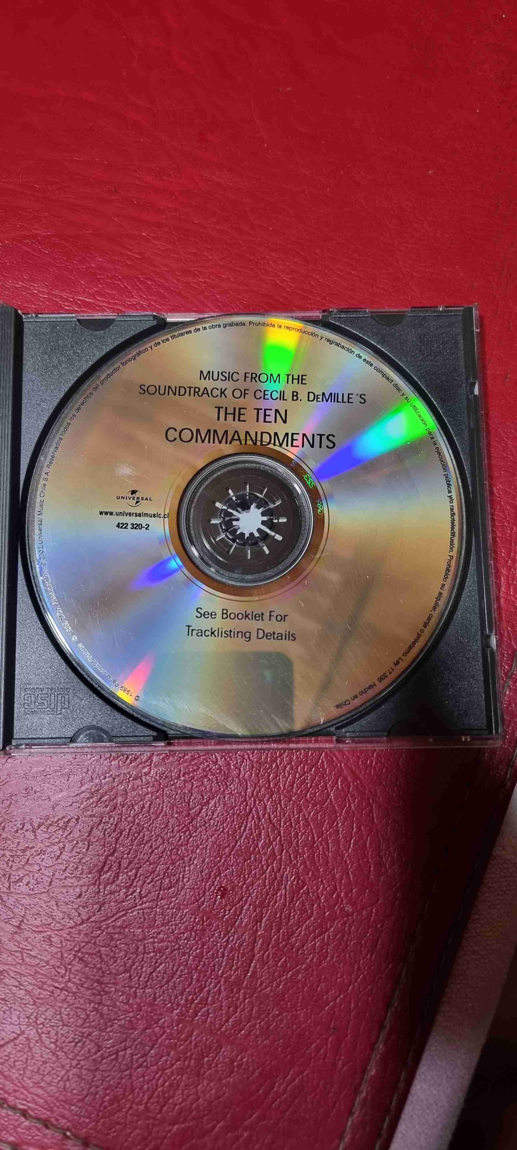 CD Banda Sonora Los Diez Mandamientos - miniatura 2