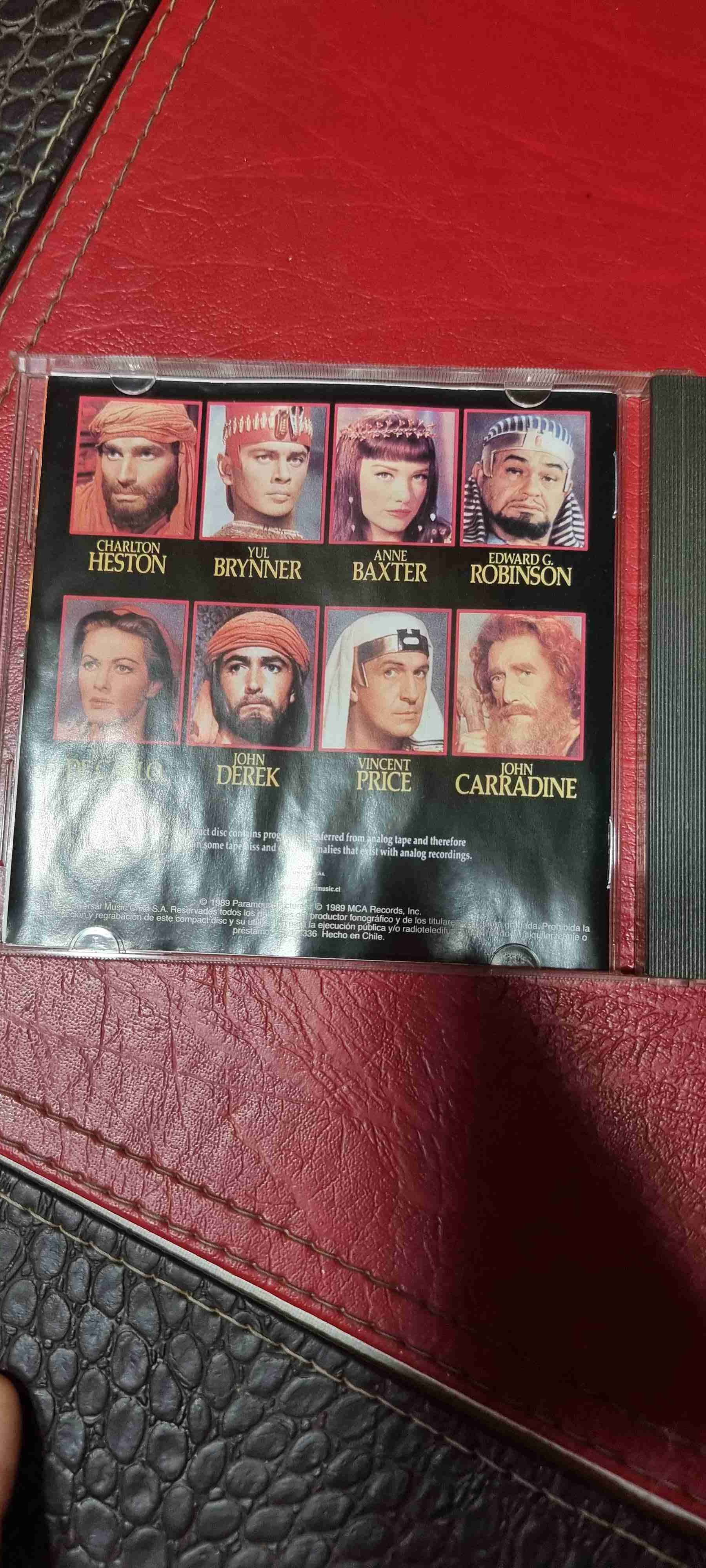 CD Banda Sonora Los Diez Mandamientos - miniatura 3