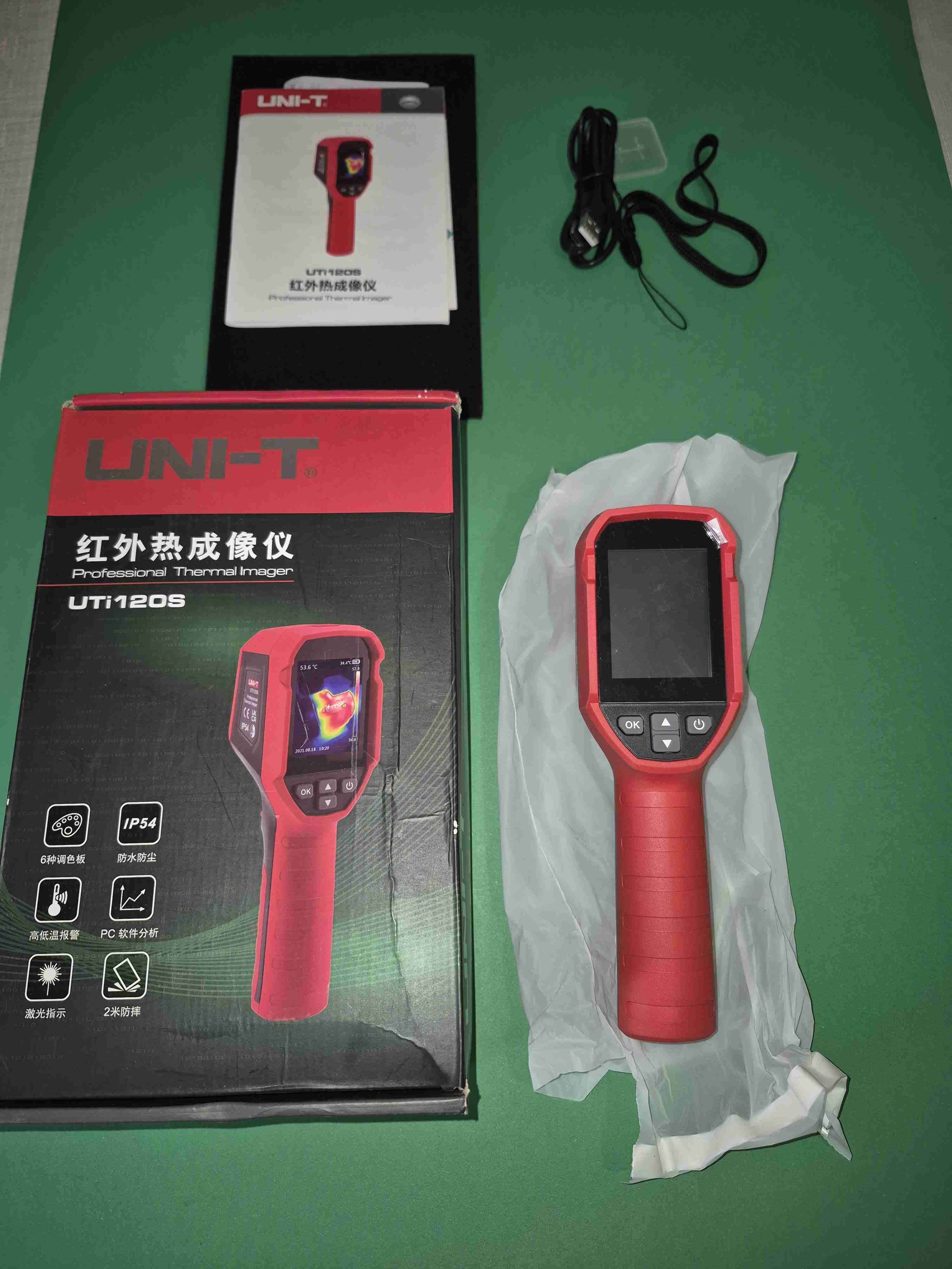 Cámara Térmica Profesional UNI-T UTi120S