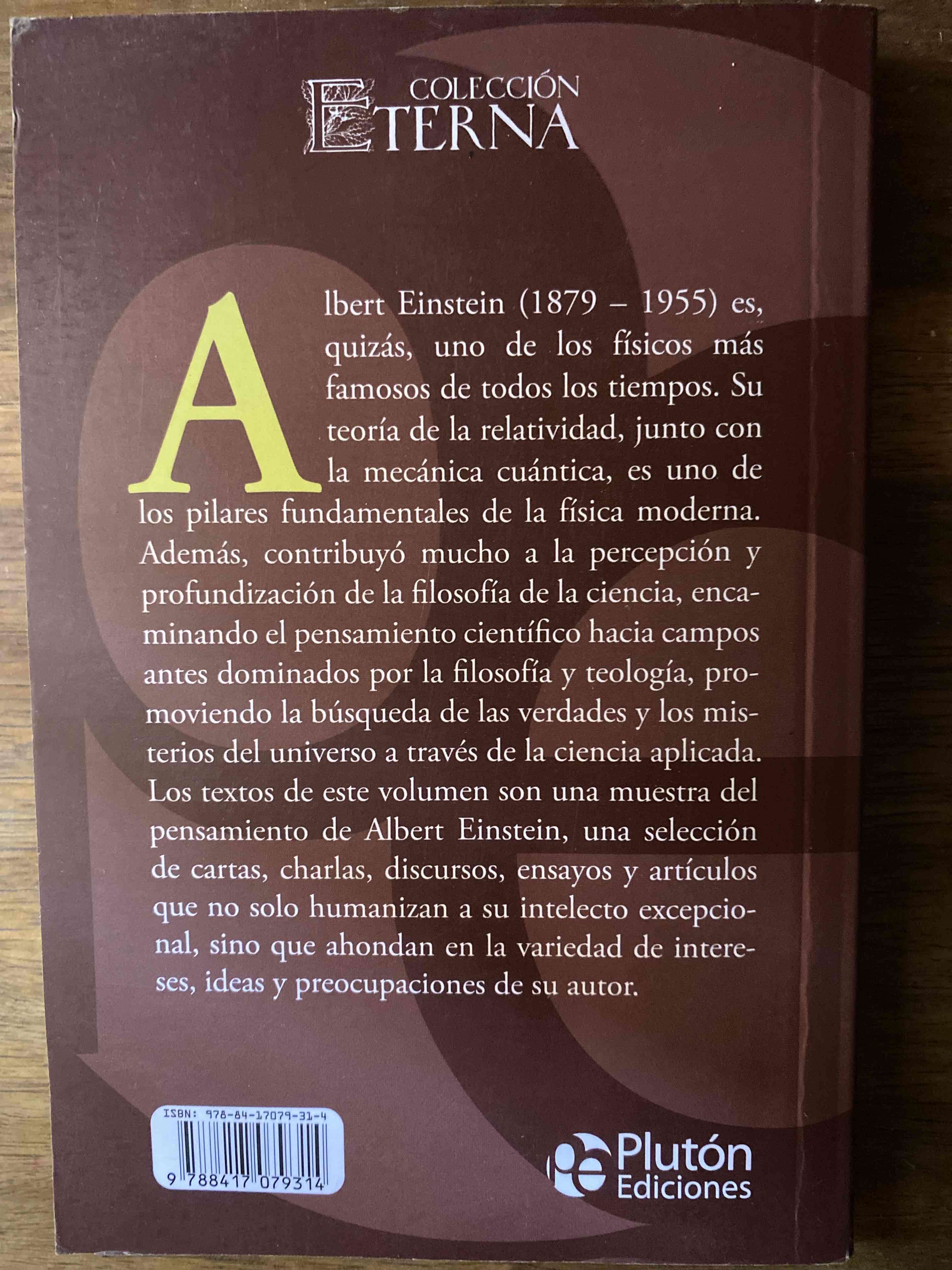 Libro El Mundo como yo lo veo - miniatura 2