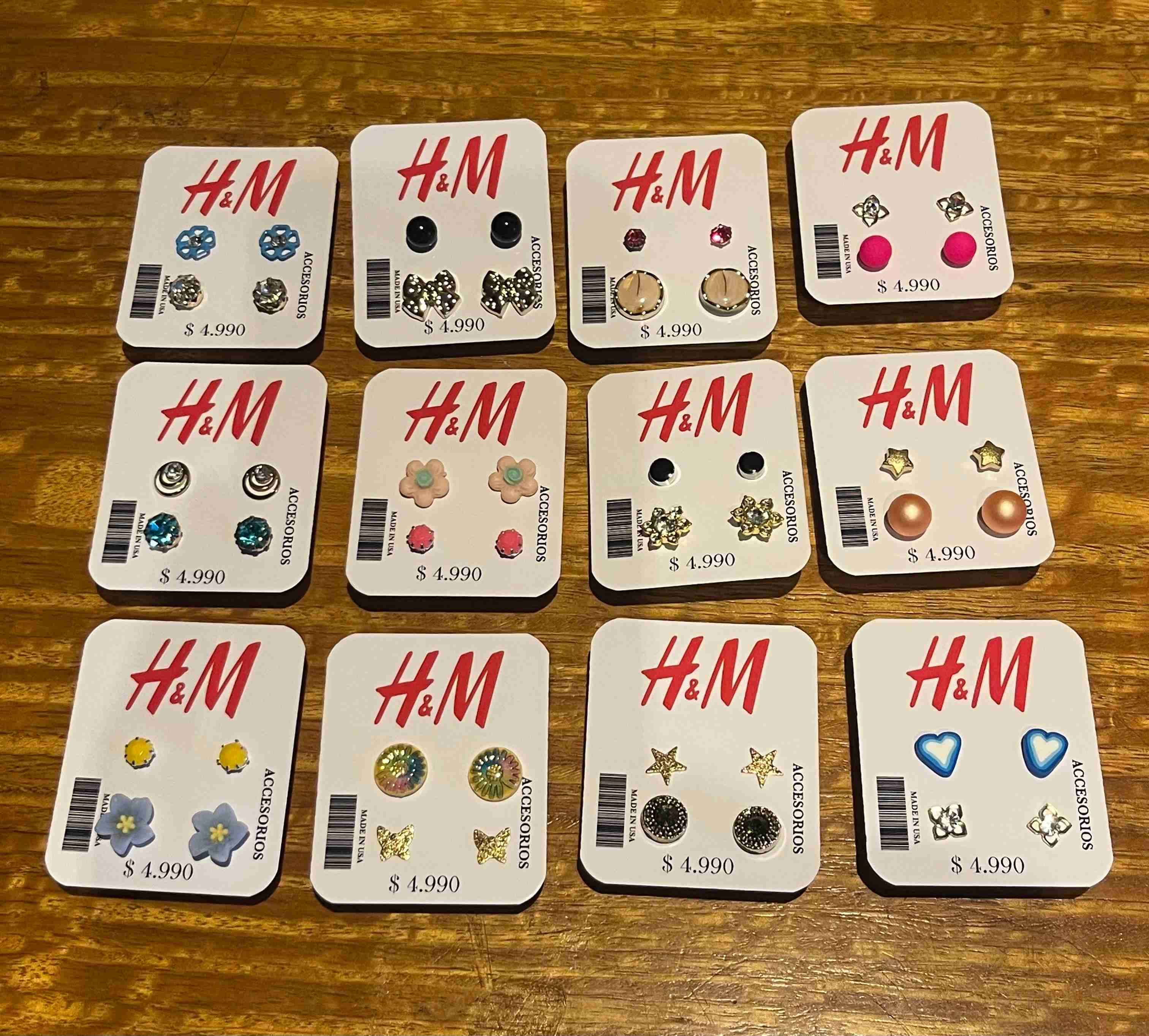 Set de aros H&M variados - miniatura 2
