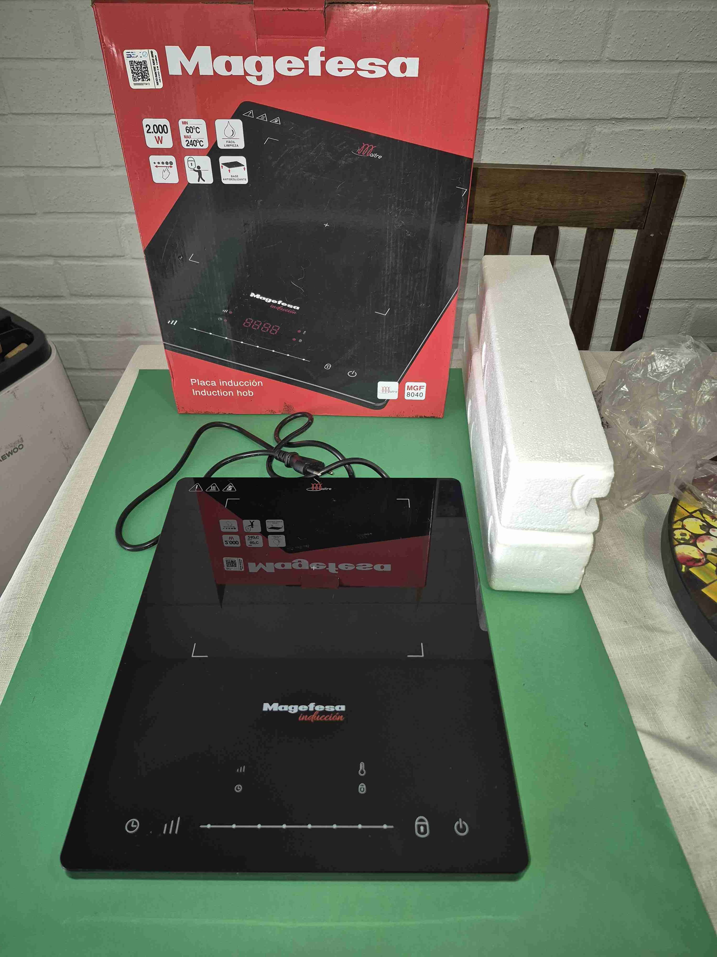 Placa de inducción Magefesa 2000W