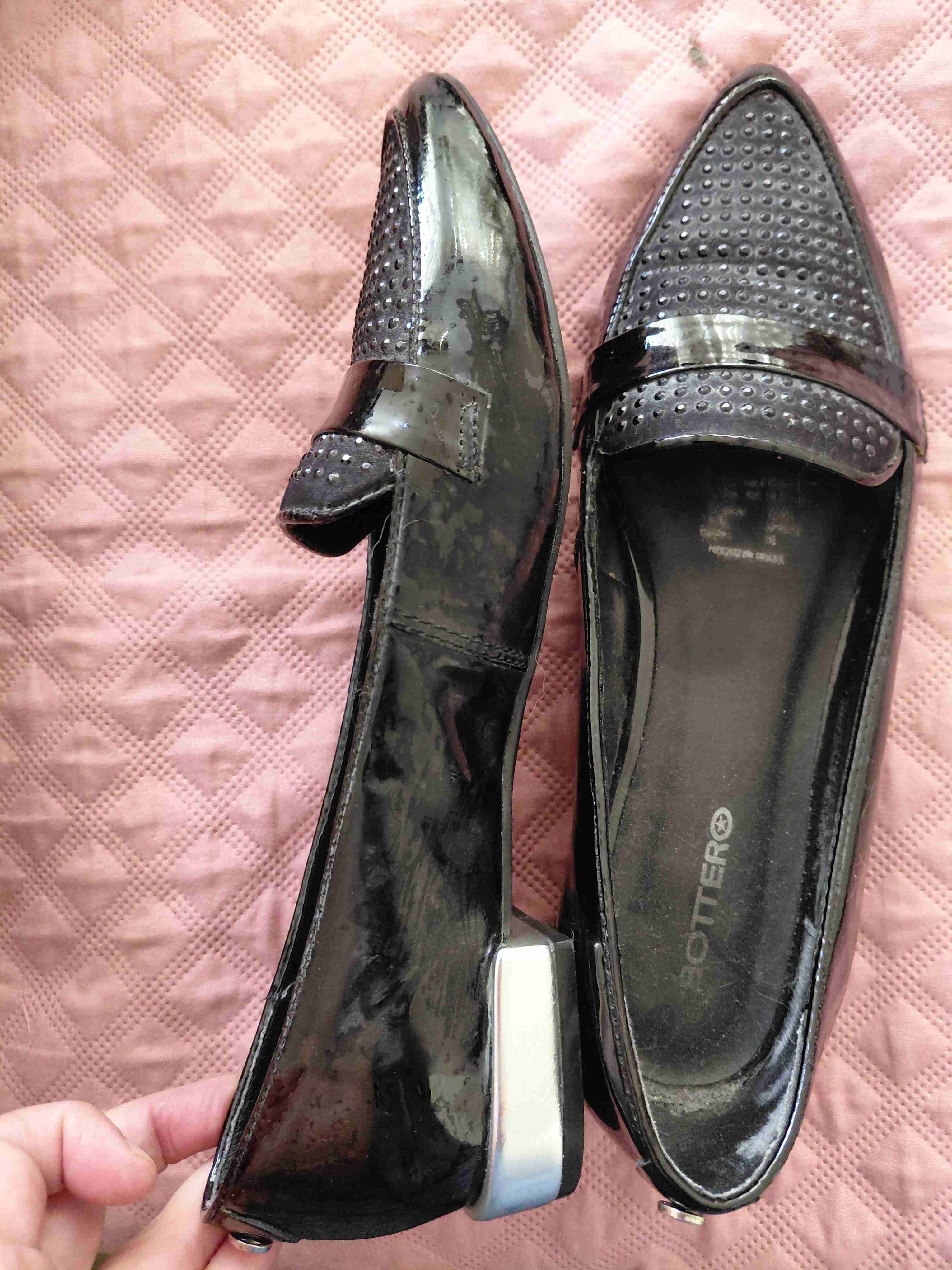 Zapatos de cuero negros elegantes - 4