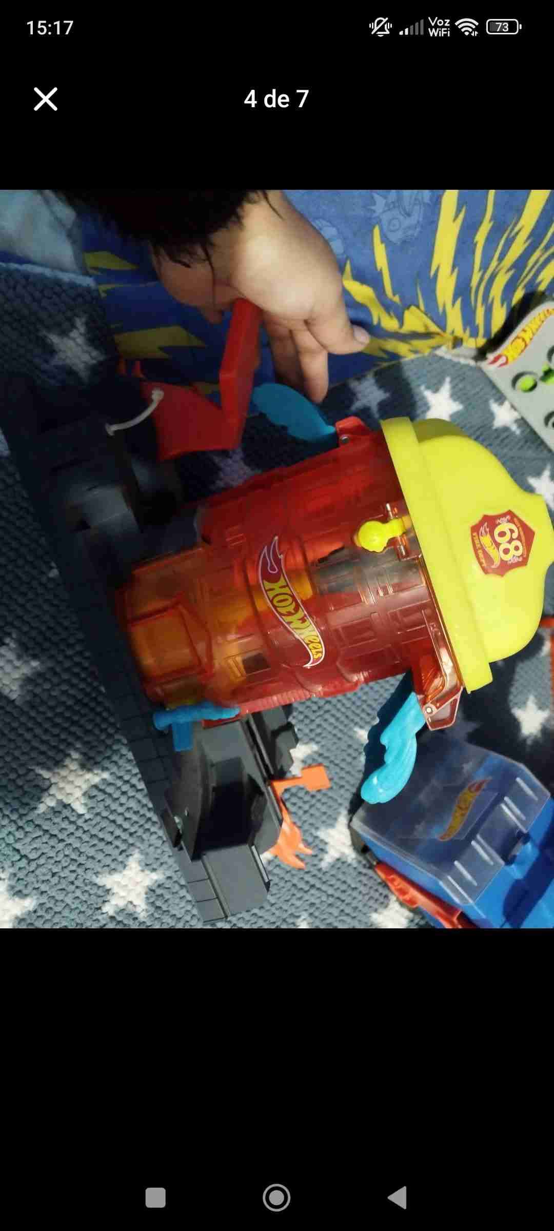 Pista de autos Hot Wheels