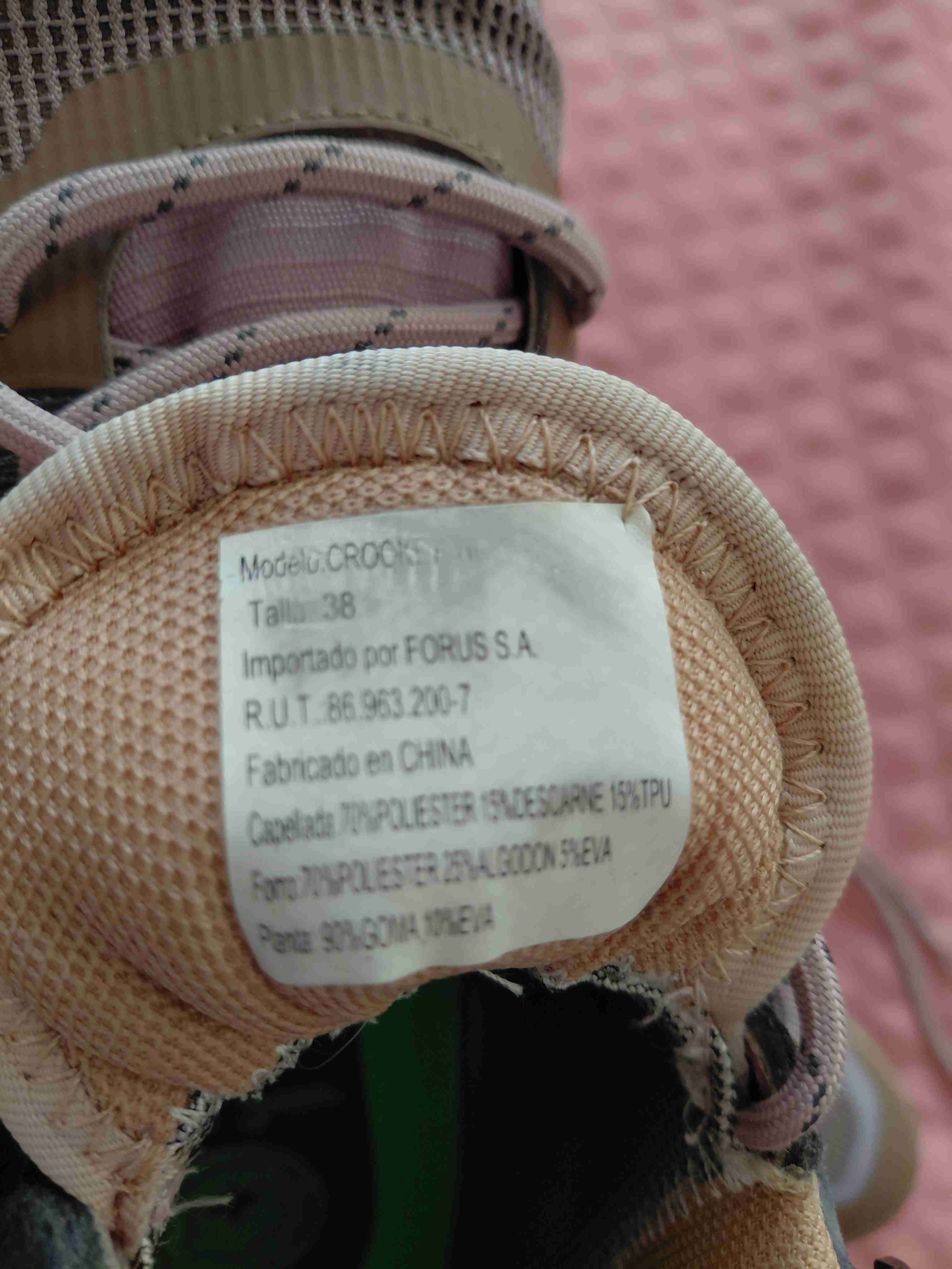 Botas de trekking beige y gris - miniatura 3