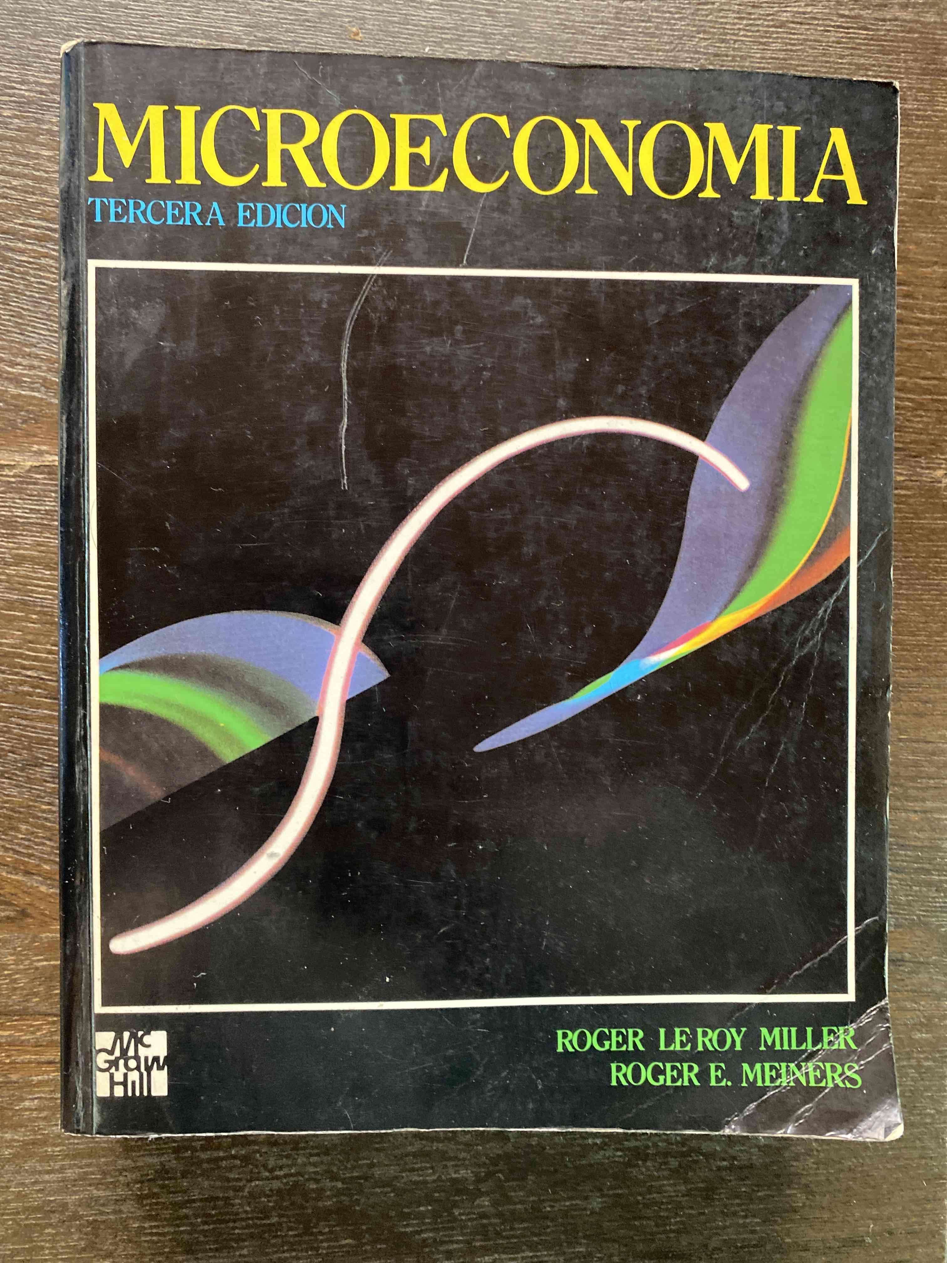 Libro Microeconomía Tercera Edición