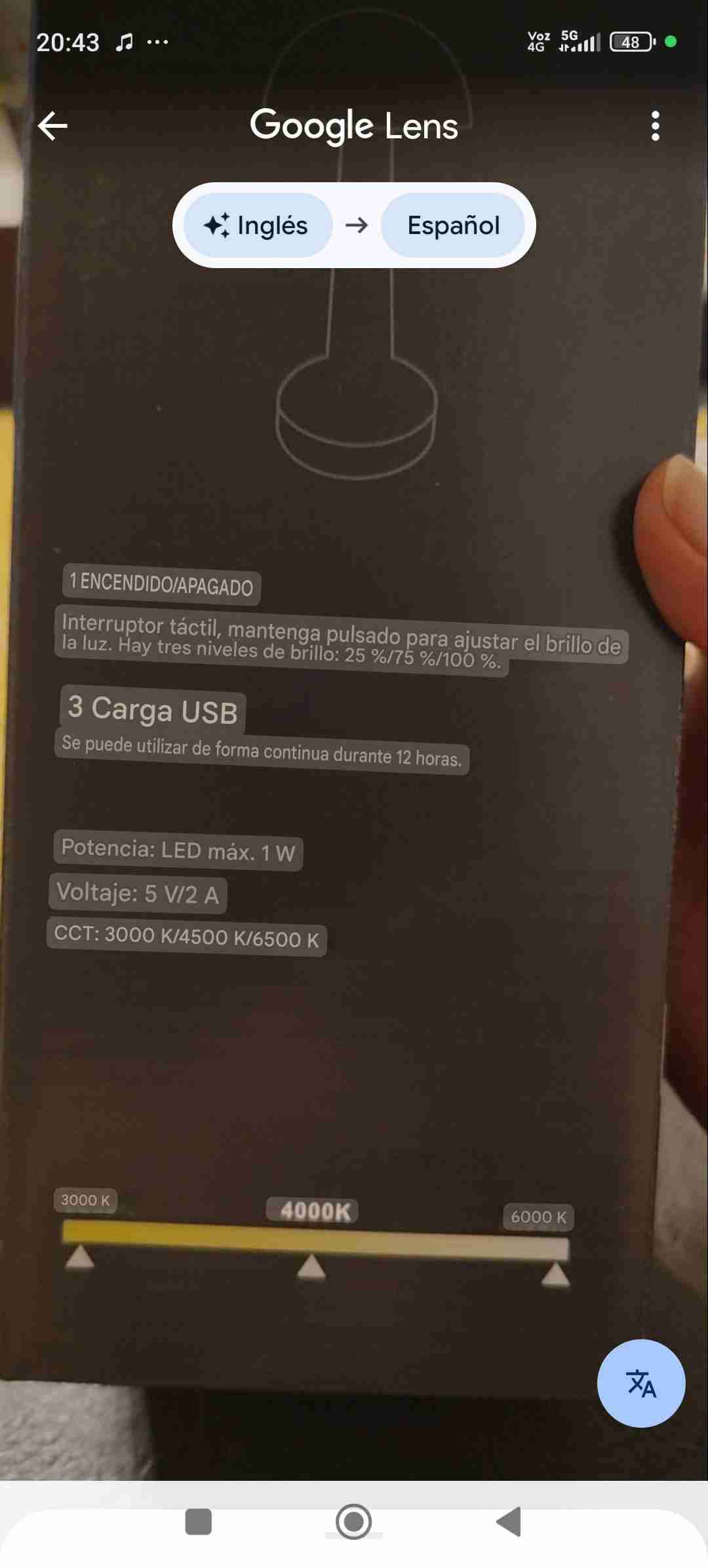 Lámpara de escritorio LED ajustable - miniatura 4